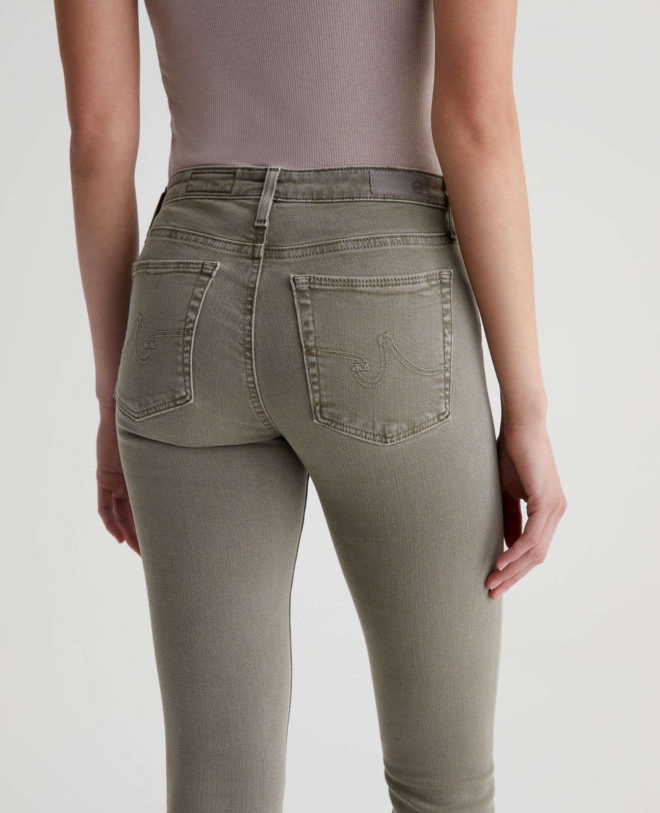 Prima Ankle Sulfur Dried Parsley Womens Bottom Photo 5