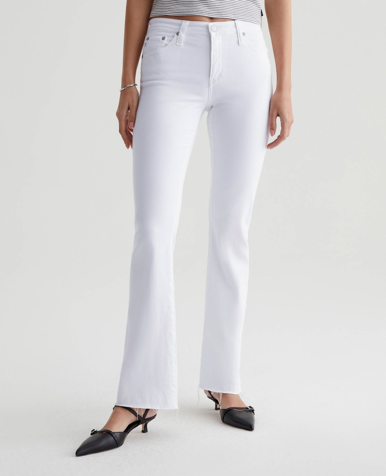 Angel Boot Pearl White Women Bottom Photo 2