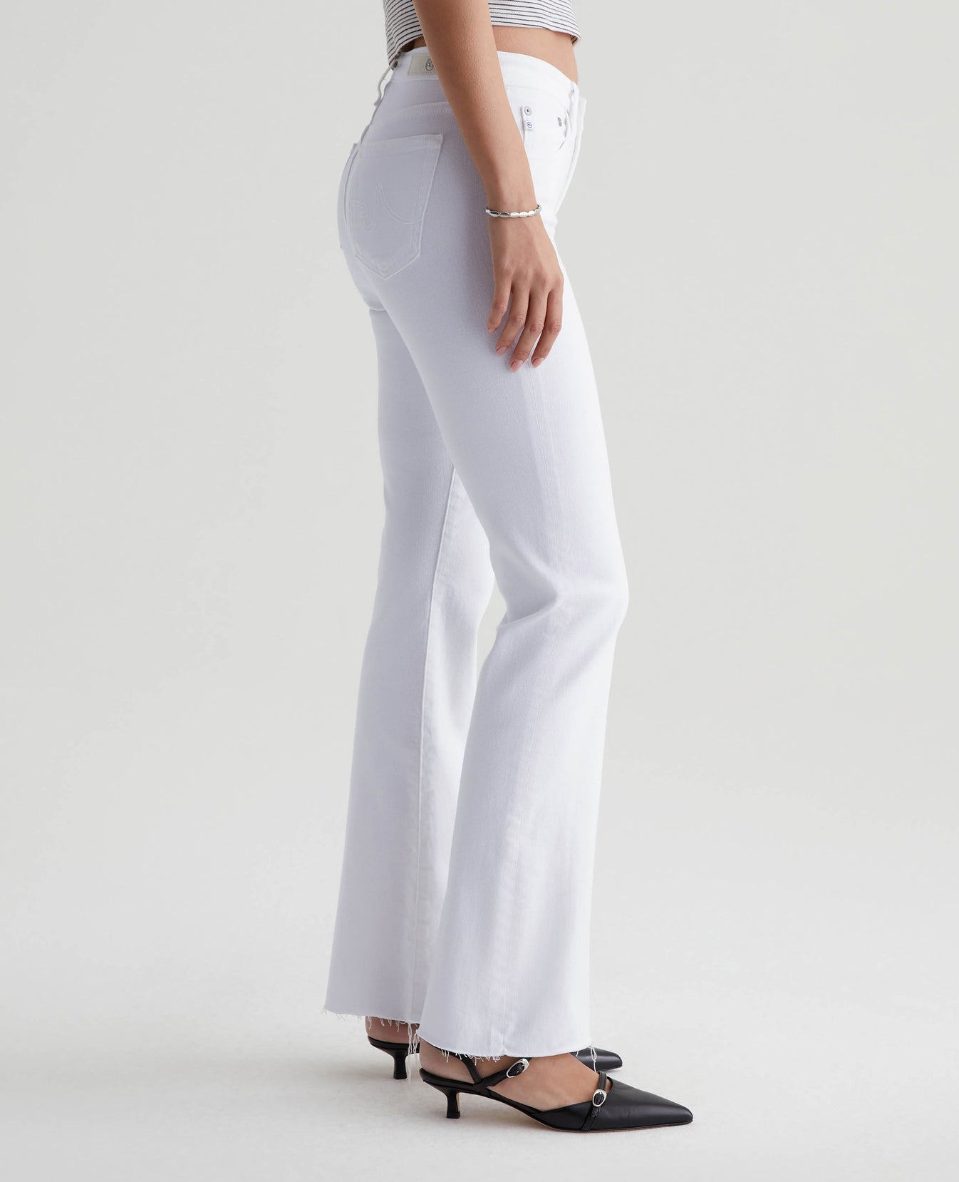 Angel Boot Pearl White Women Bottom Photo 4