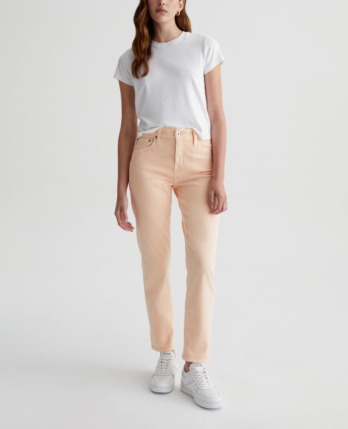 Ex-Boyfriend Slim 5 Years Hi-White Mellow Peach Womens Bottom Photo 1