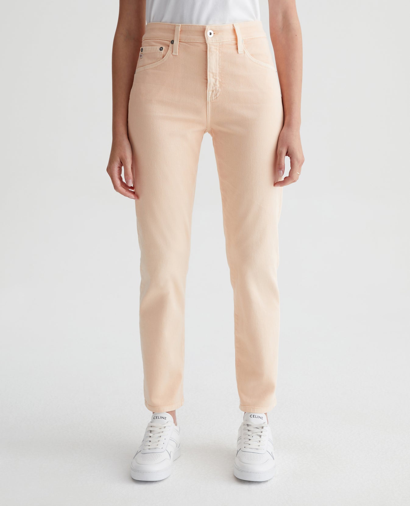 Ex-Boyfriend Slim 5 Years Hi-White Mellow Peach Womens Bottom Photo 2