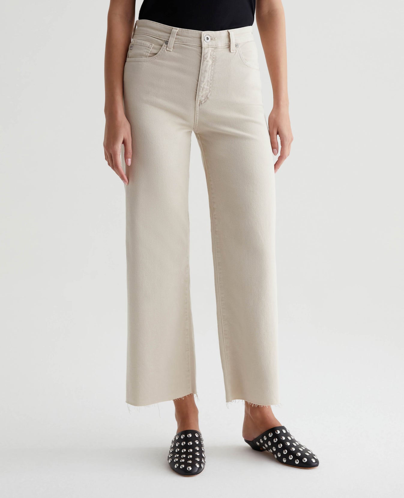 Saige Wide Leg Crop Sulfur Desert Rock Womens Bottom Photo 2