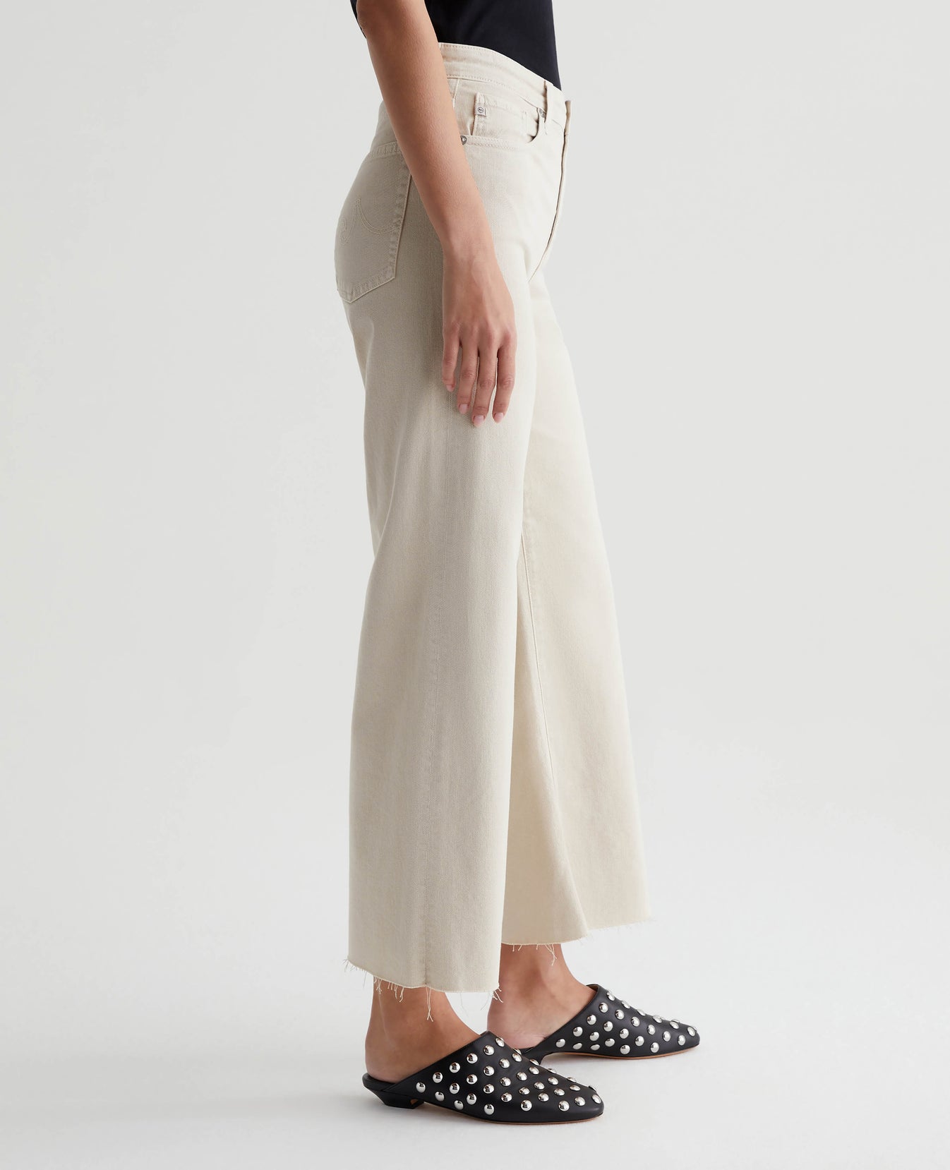 Saige Wide Leg Crop Sulfur Desert Rock Womens Bottom Photo 4