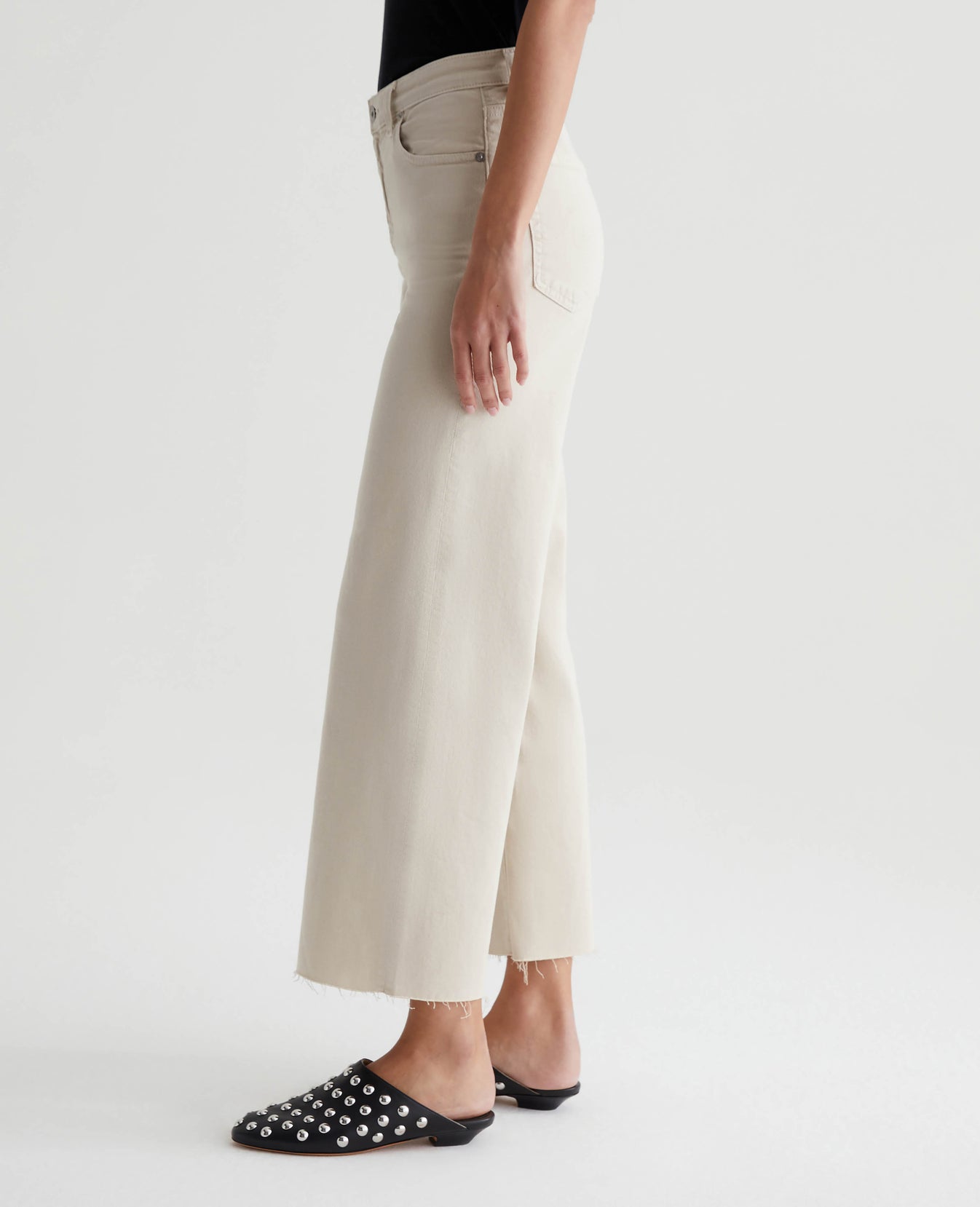 Saige Wide Leg Crop Sulfur Desert Rock Womens Bottom Photo 6