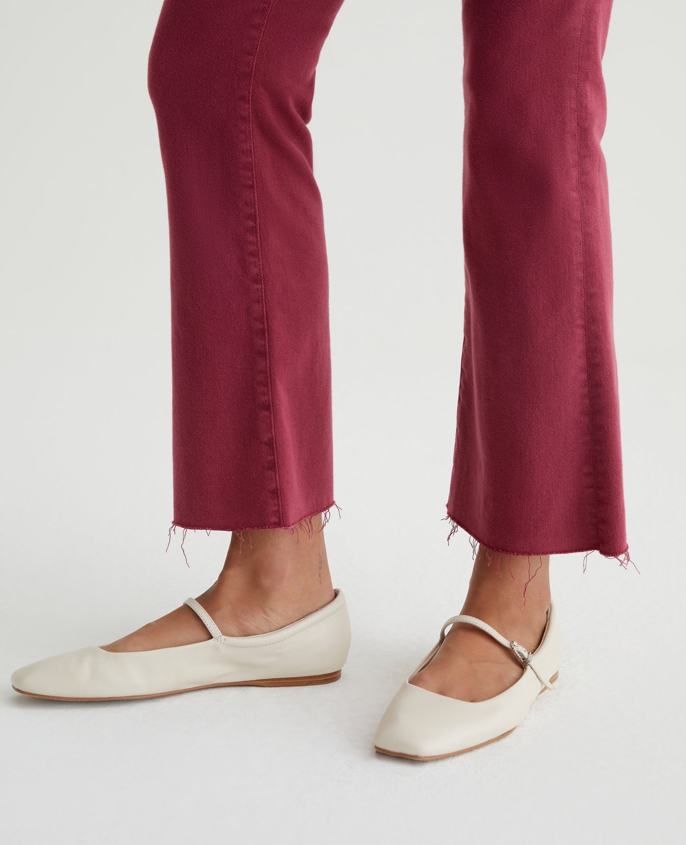 Farrah Boot Crop Hi-White Twilight Magenta Womens Bottom Photo 5