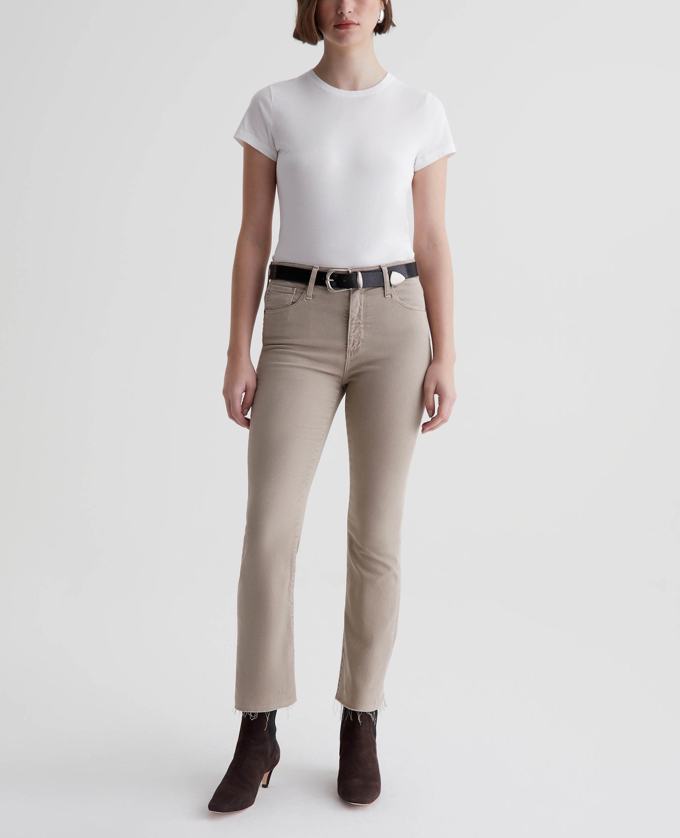 Farrah Boot Crop Sulfur Desert Taupe Womens Bottom Photo 1