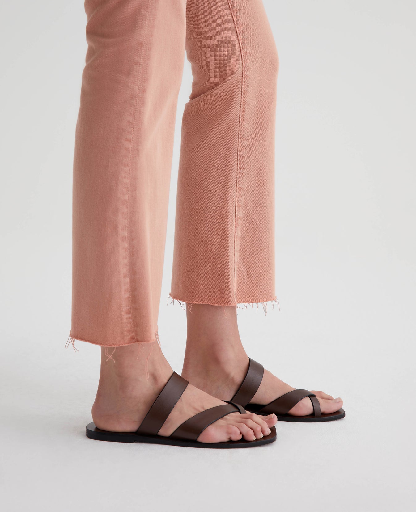 Farrah Boot Crop Sulfur Pink Peach Womens Bottom Photo 5