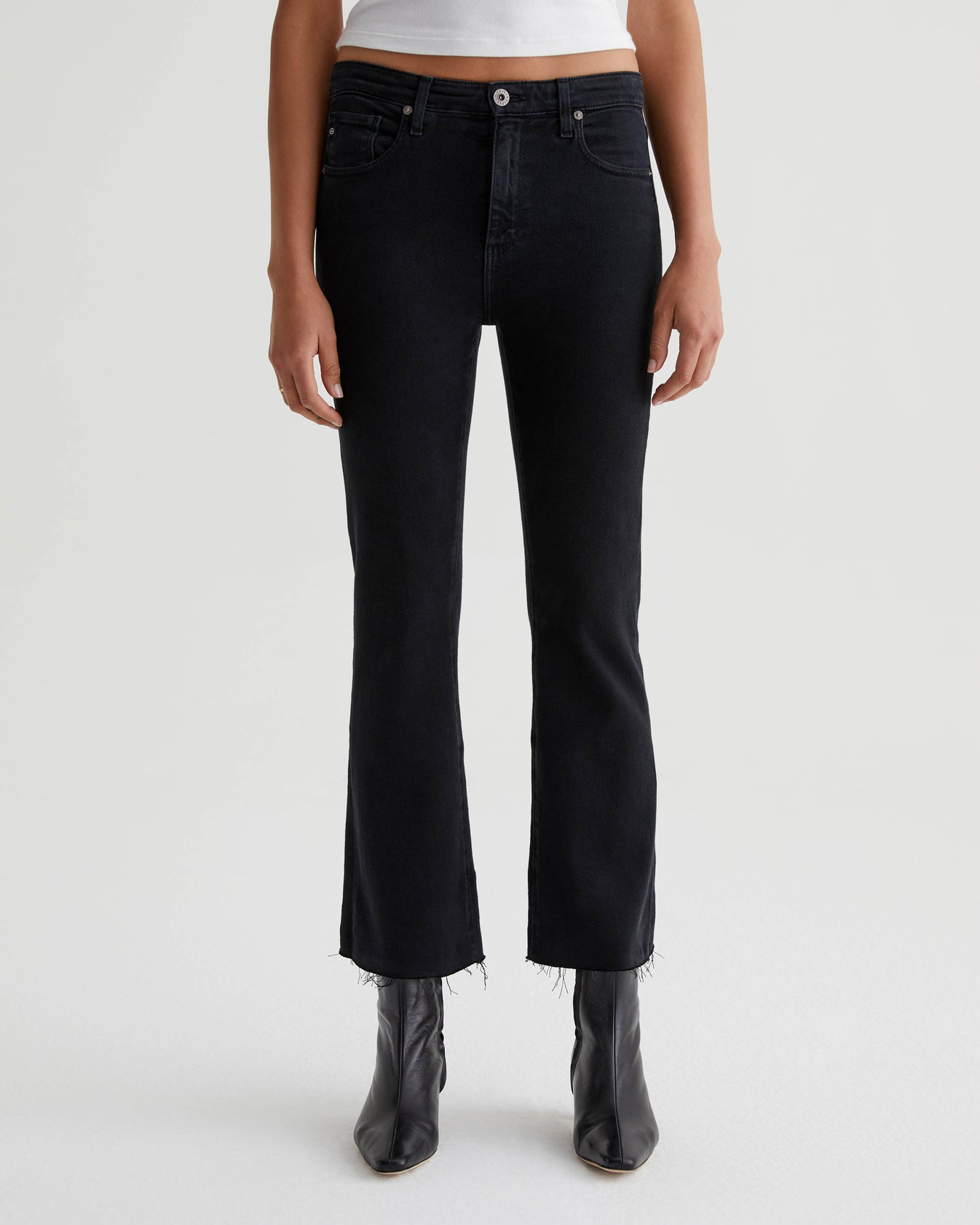 Farrah Boot Crop Sulfur Black Womens Bottom Photo 2