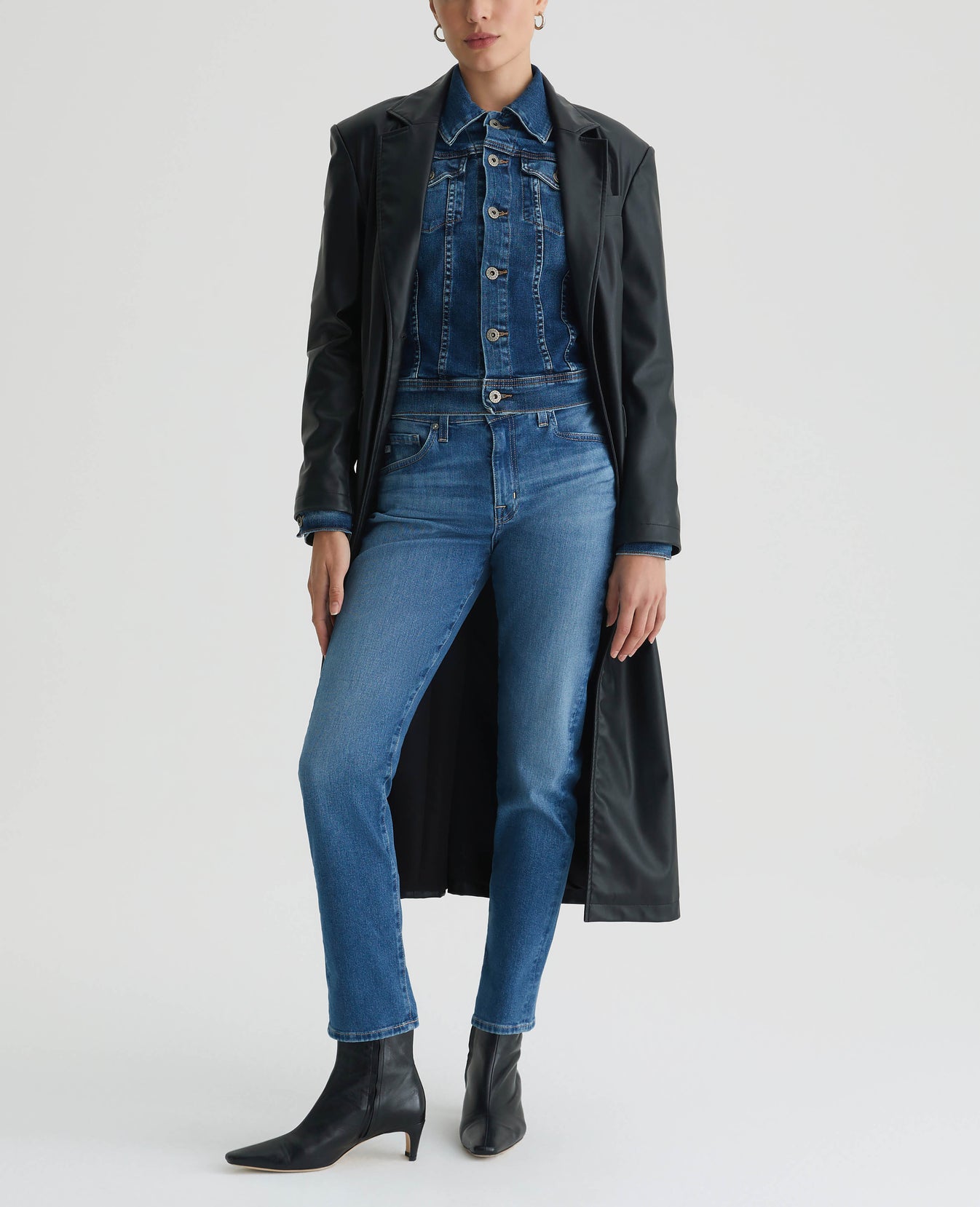 Fransa Indigo Blue Denim Jeans - Kjøp Indigo Blue Denim Jeans Fra - Foto 7