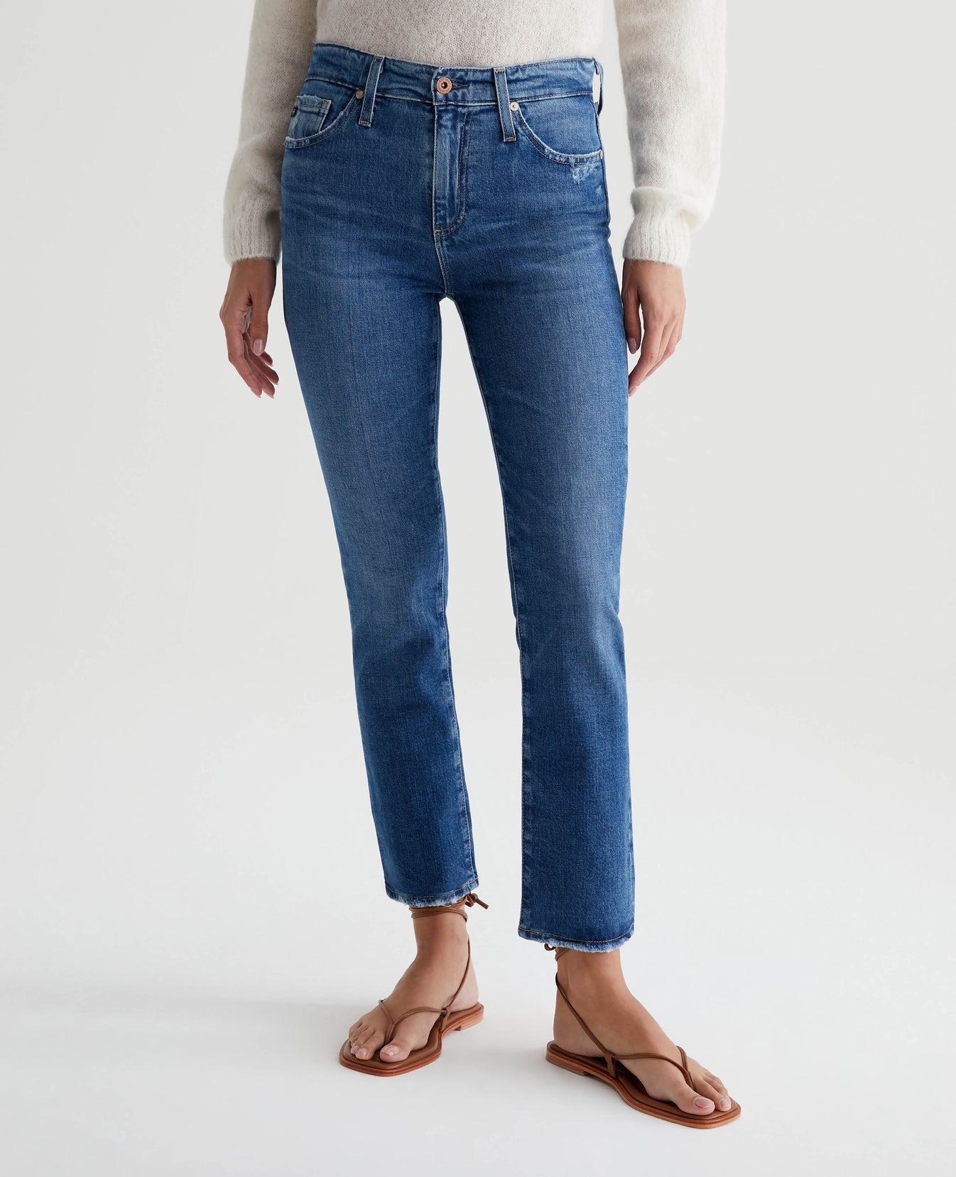 Mari Crop Alibi Destructed Womens Bottom Photo 2