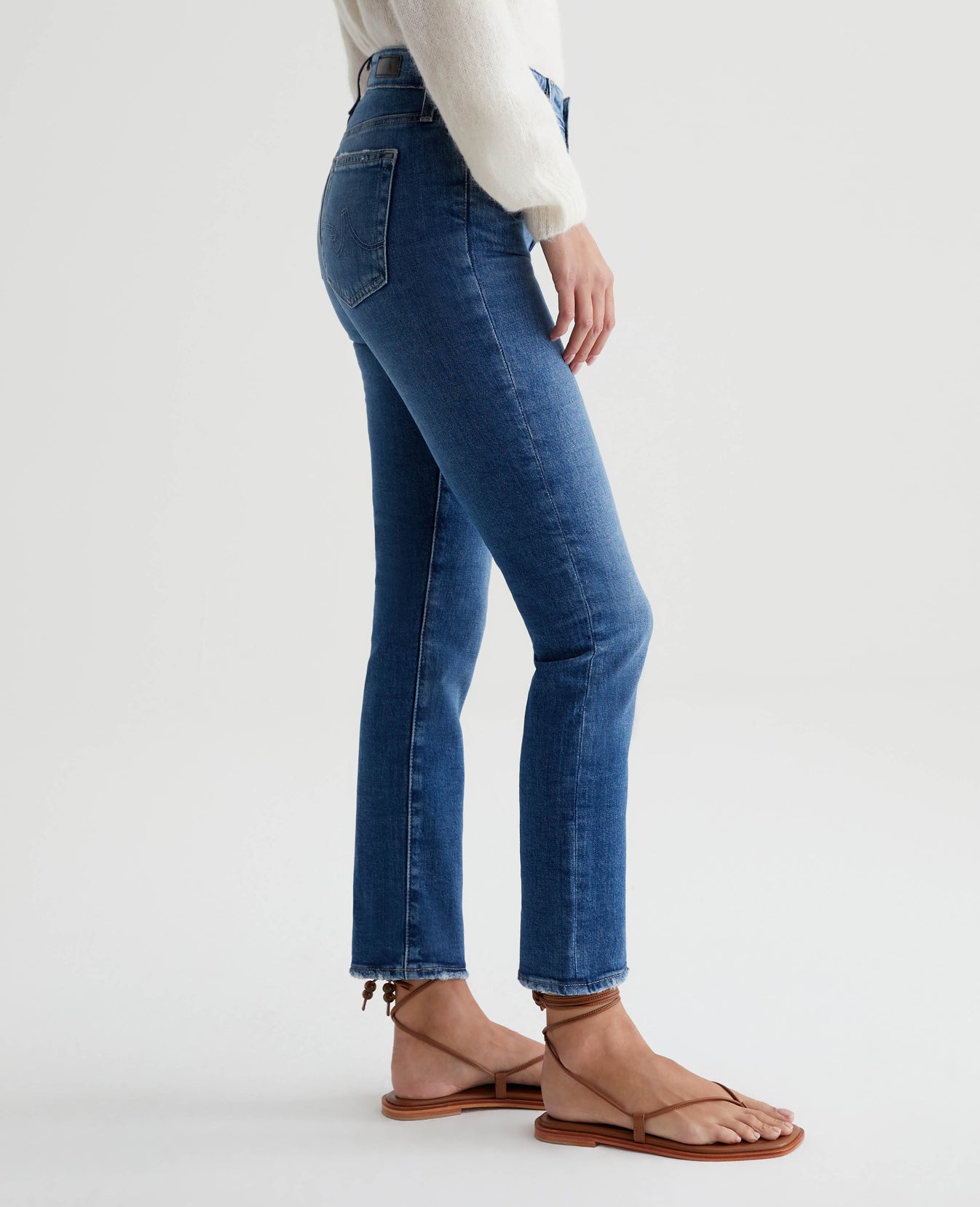 Mari Crop Alibi Destructed Womens Bottom Photo 4