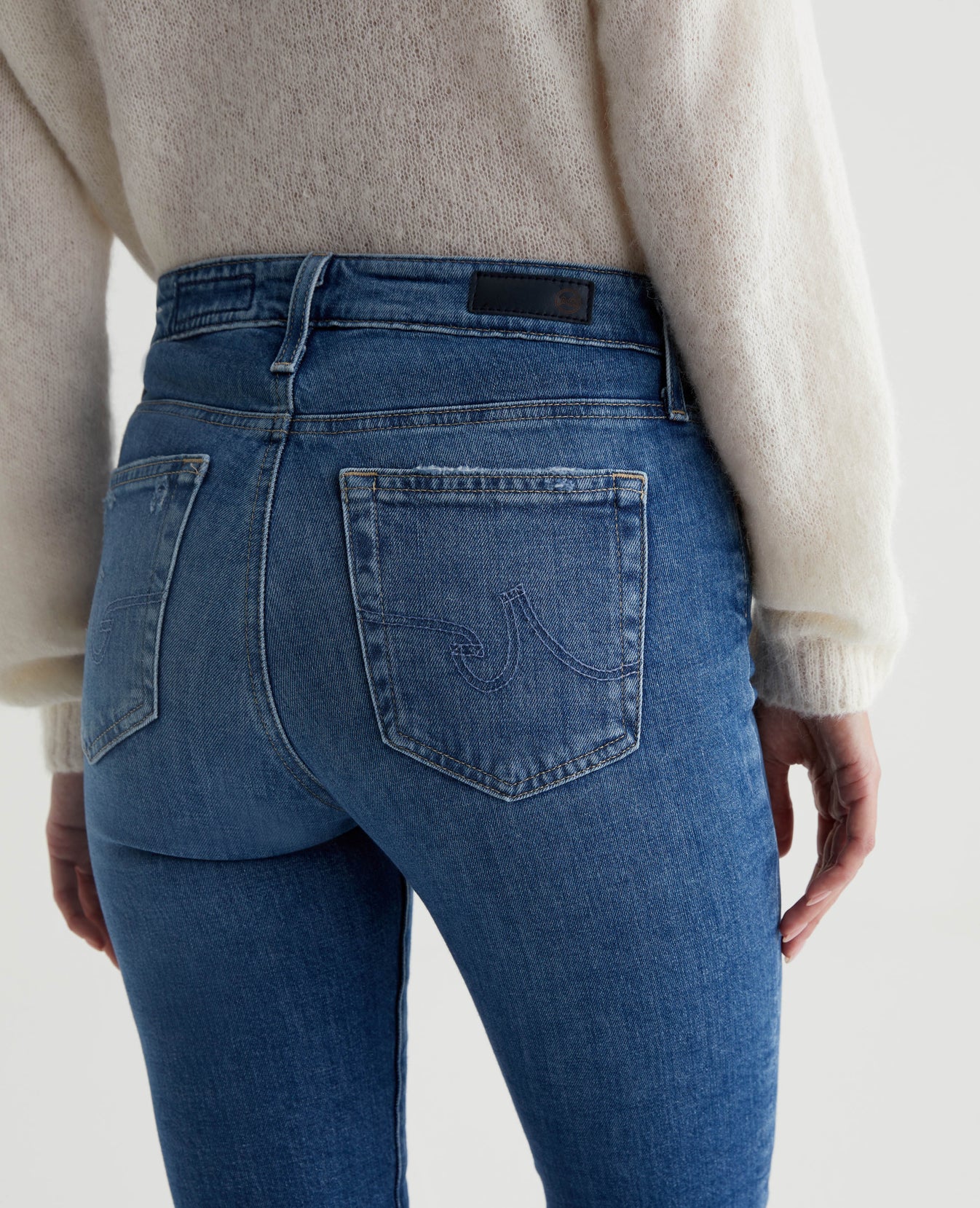 Mari Crop Alibi Destructed Womens Bottom Photo 5