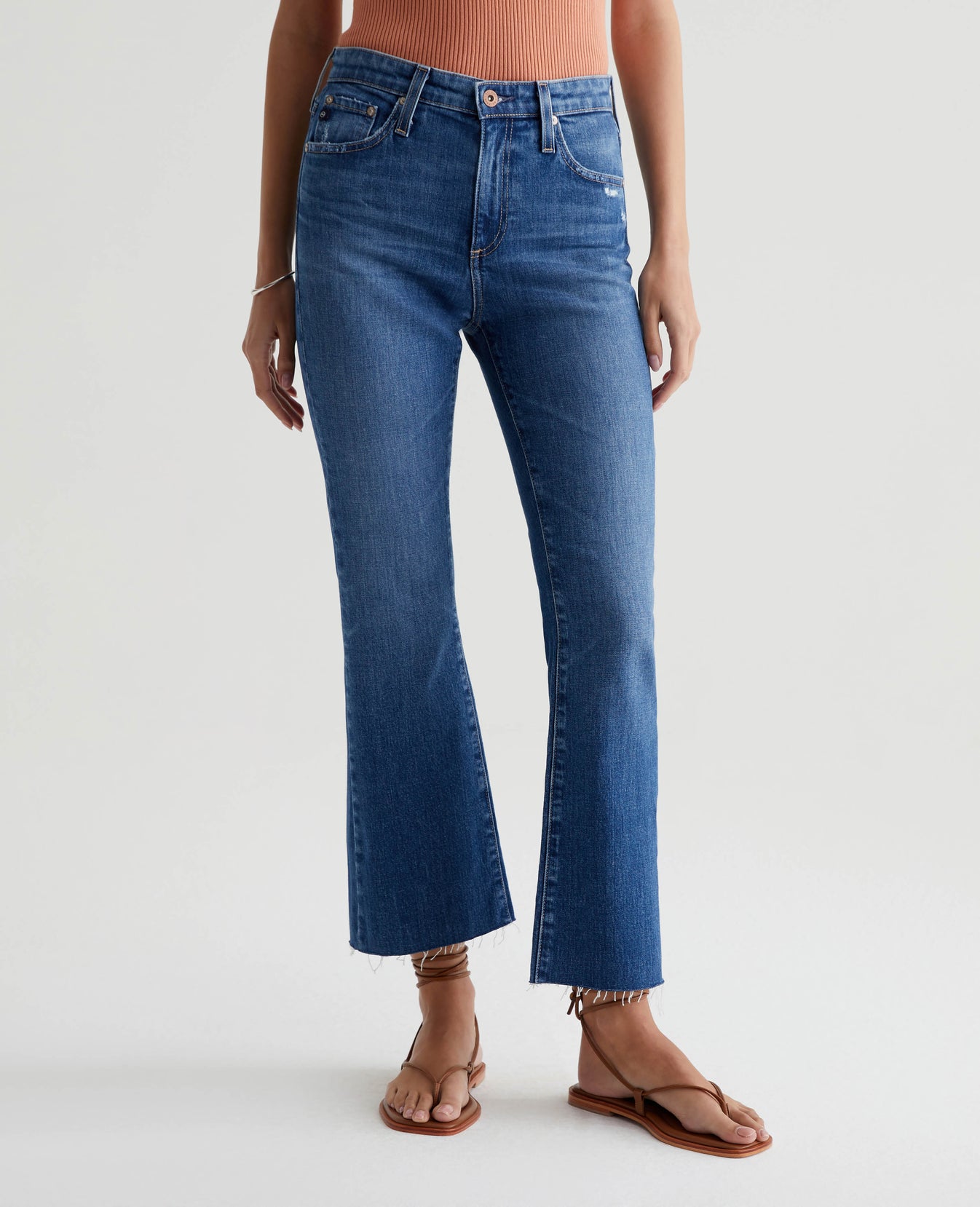 Farrah Boot Crop Alibi Destructed Womens Bottom Photo 2