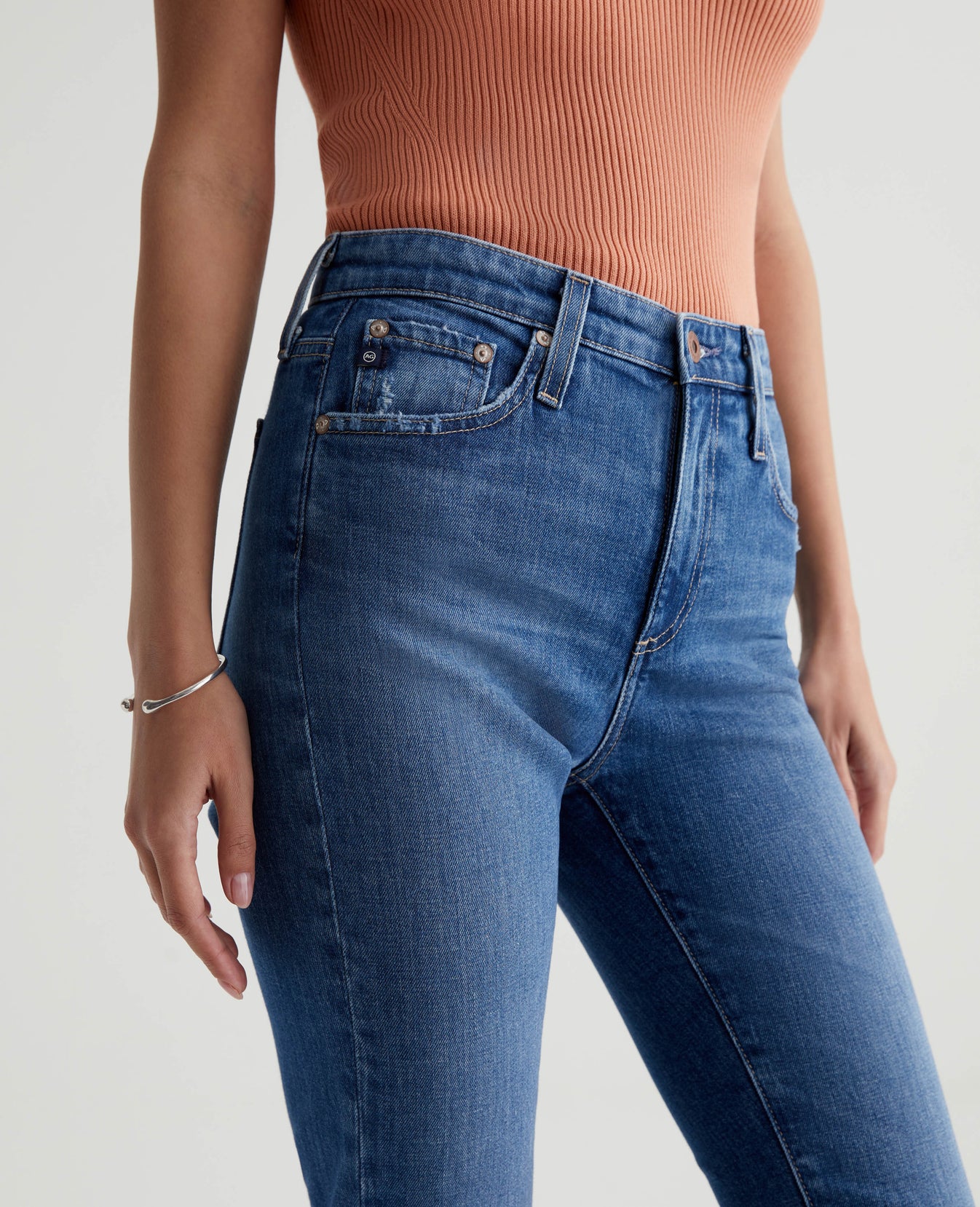 Farrah Boot Crop Alibi Destructed Womens Bottom Photo 3