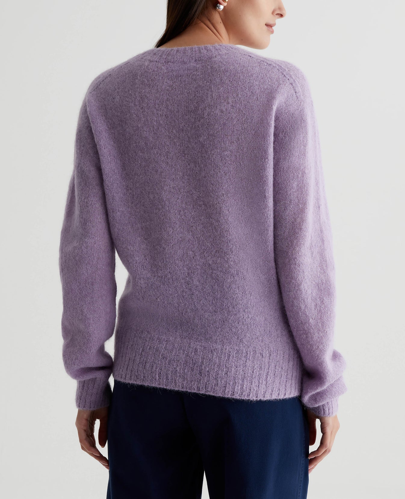 Morgan Crew Dark Orchid Womens Top Photo 6