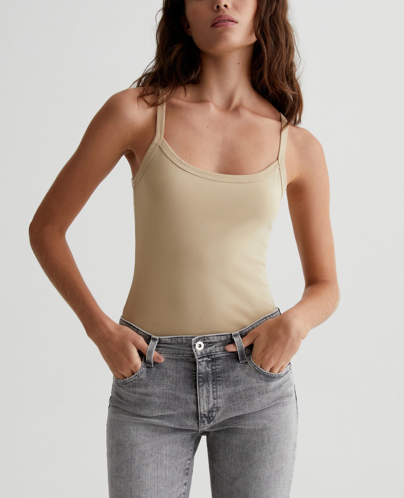 Wittney Tank Wheat Fields Womens Top Photo 1