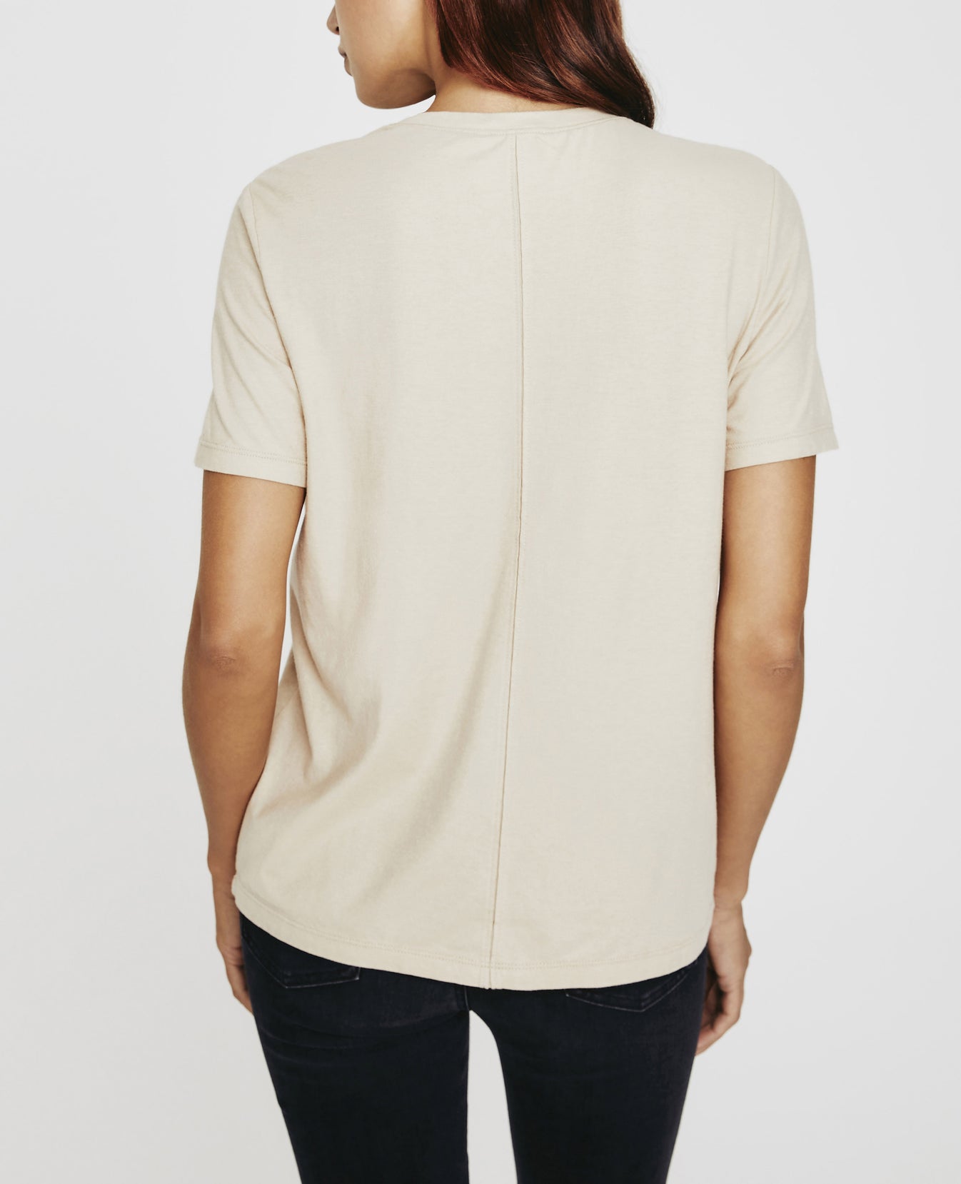 Gray Boy Tee Yuma Sand Slim Crew Neck Women Tops Photo 6