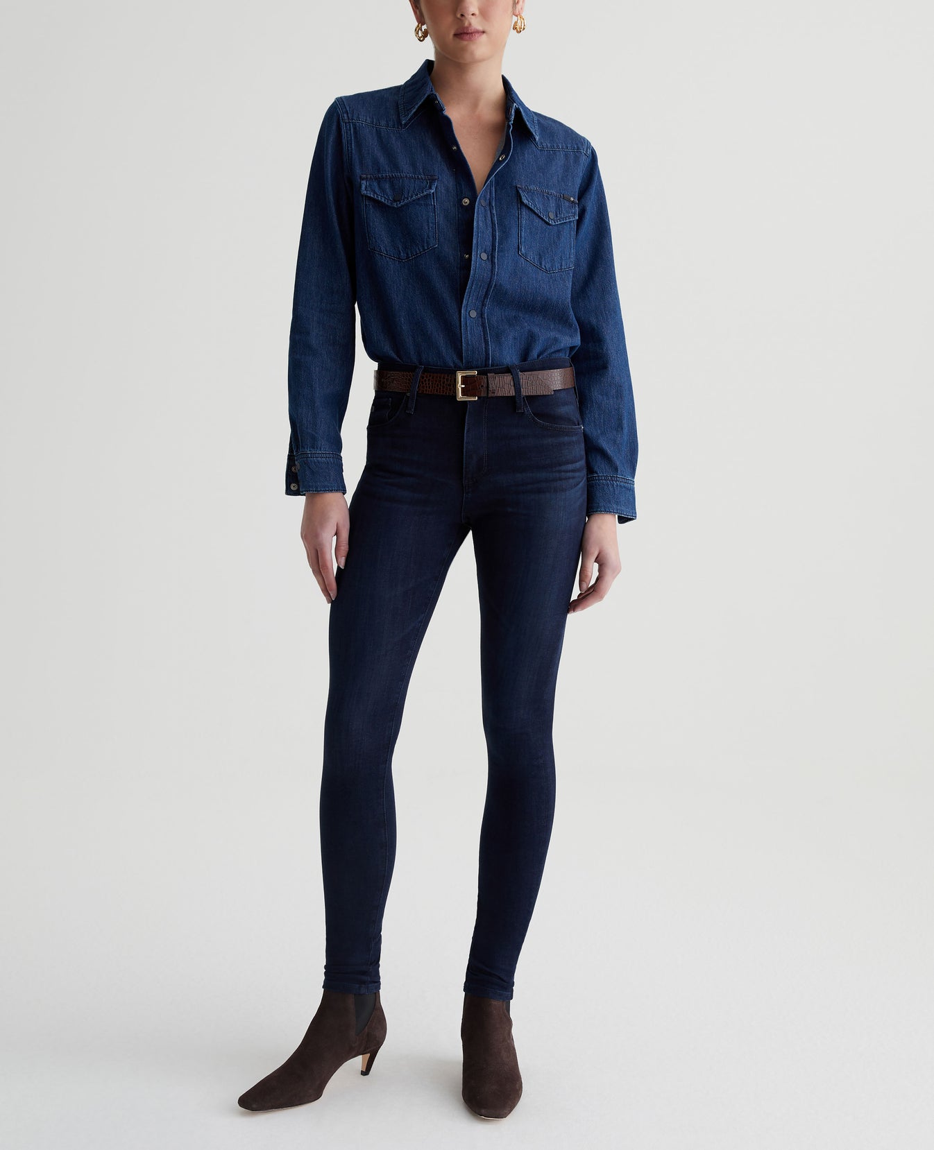 Farrah Skinny 360° Indigo Excess Womens Bottom Photo 1