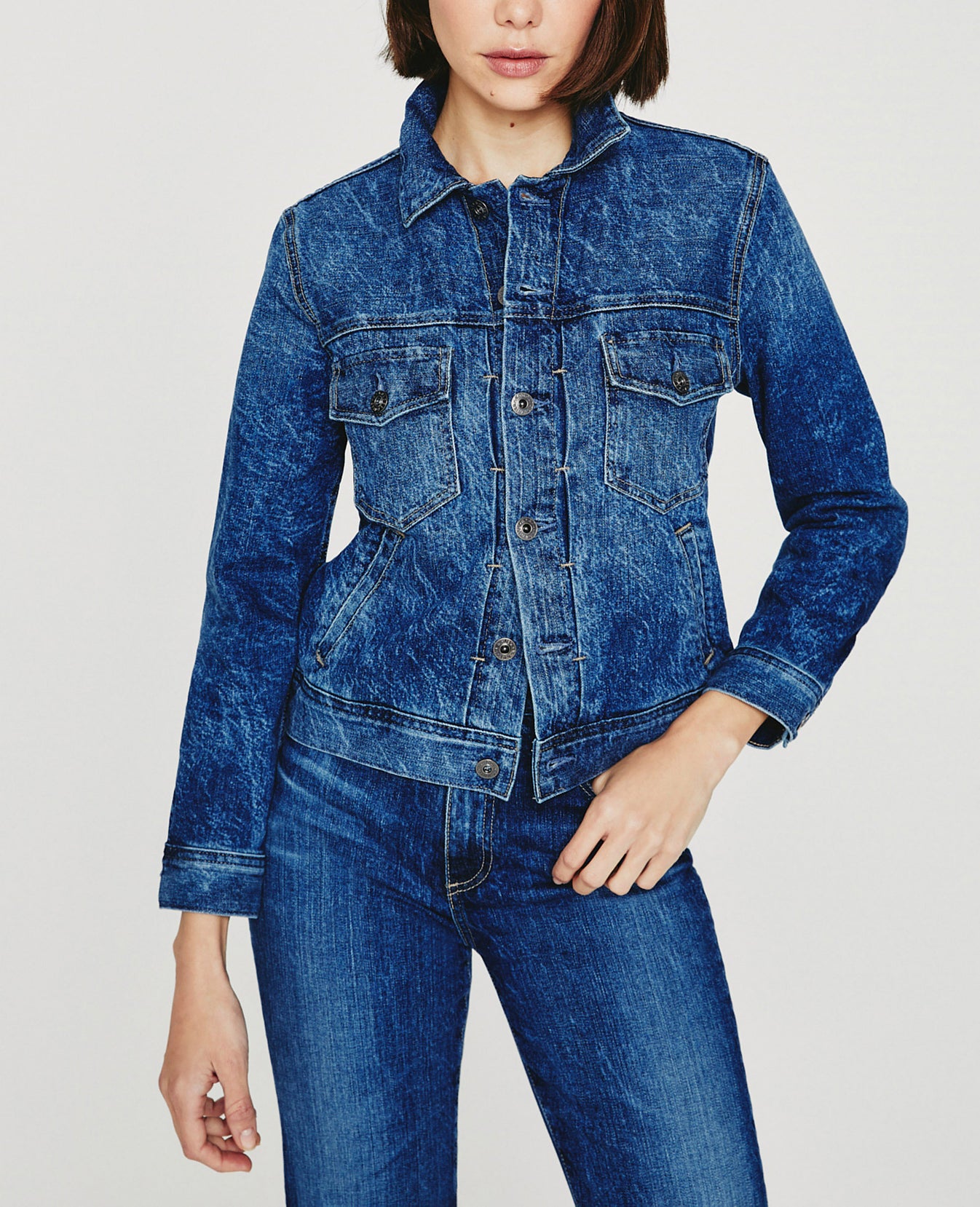 Evonne Trucker Starfire Workwear Jacket Women Tops Photo 4