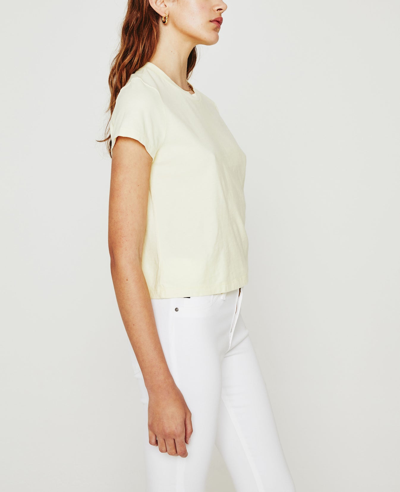 Del Rey Morocco Sand Short Sleeve Crop Tee Women Tops Photo 5