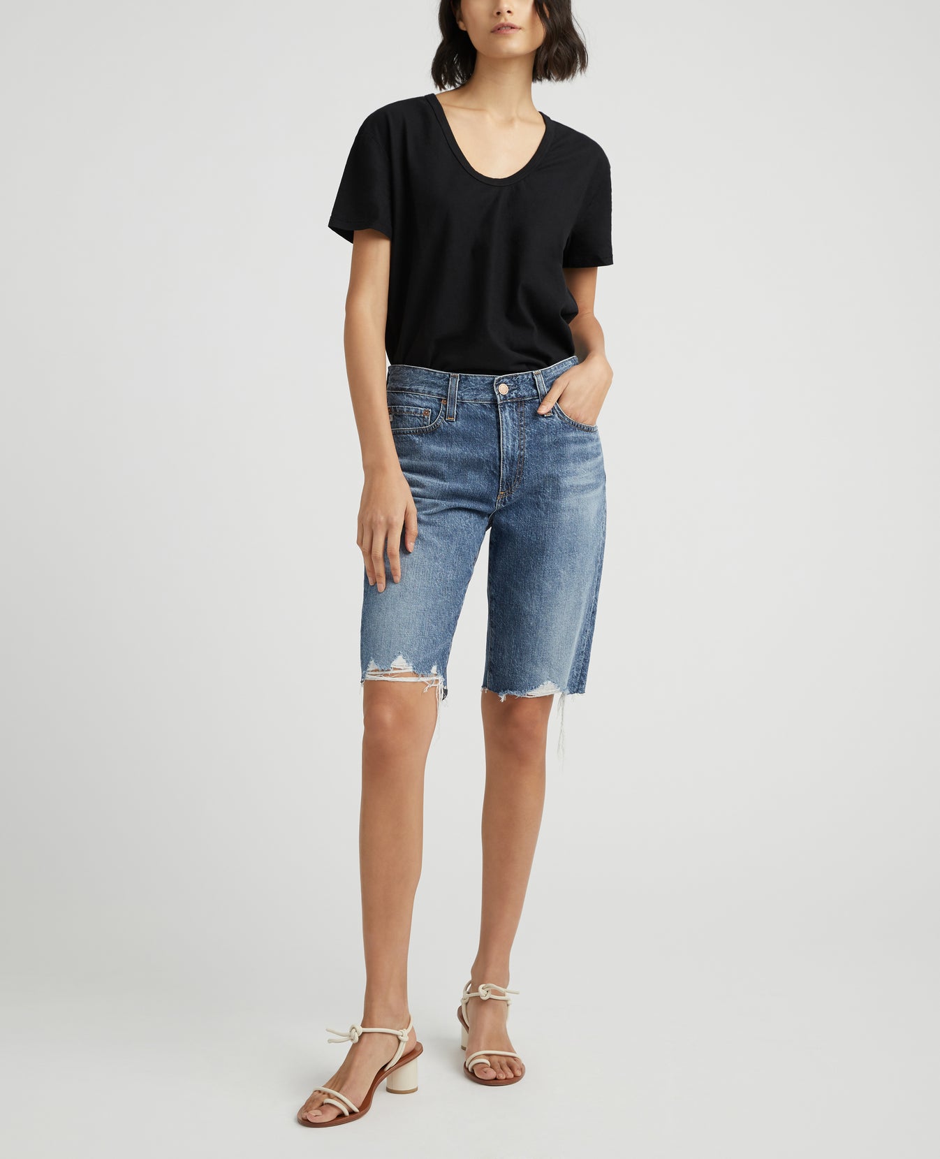 Chrissy Short 1986 Prominence Vintage Bermuda Women Bottoms Photo 1