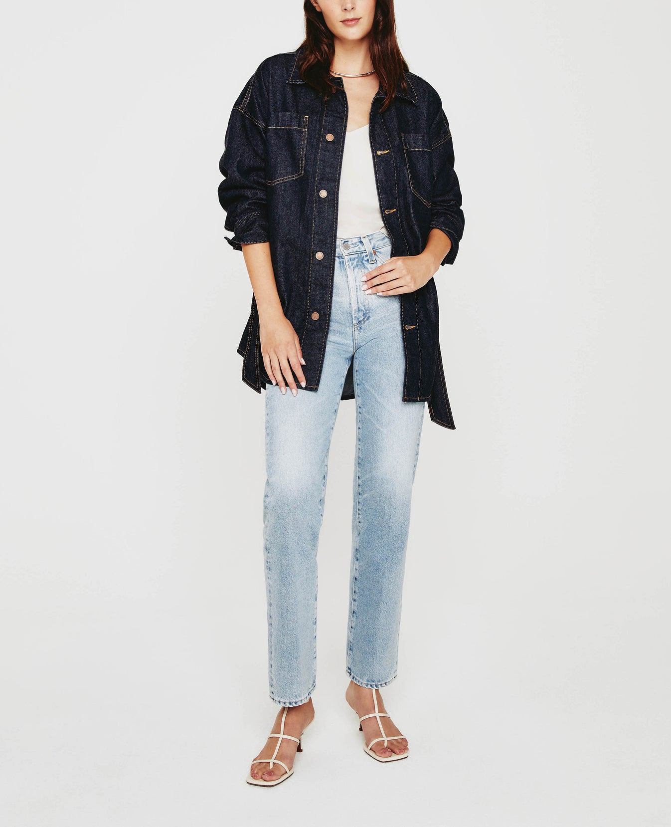 Chelsea Jacket Jurisdiction Oversized Trucker Women Tops Photo 3