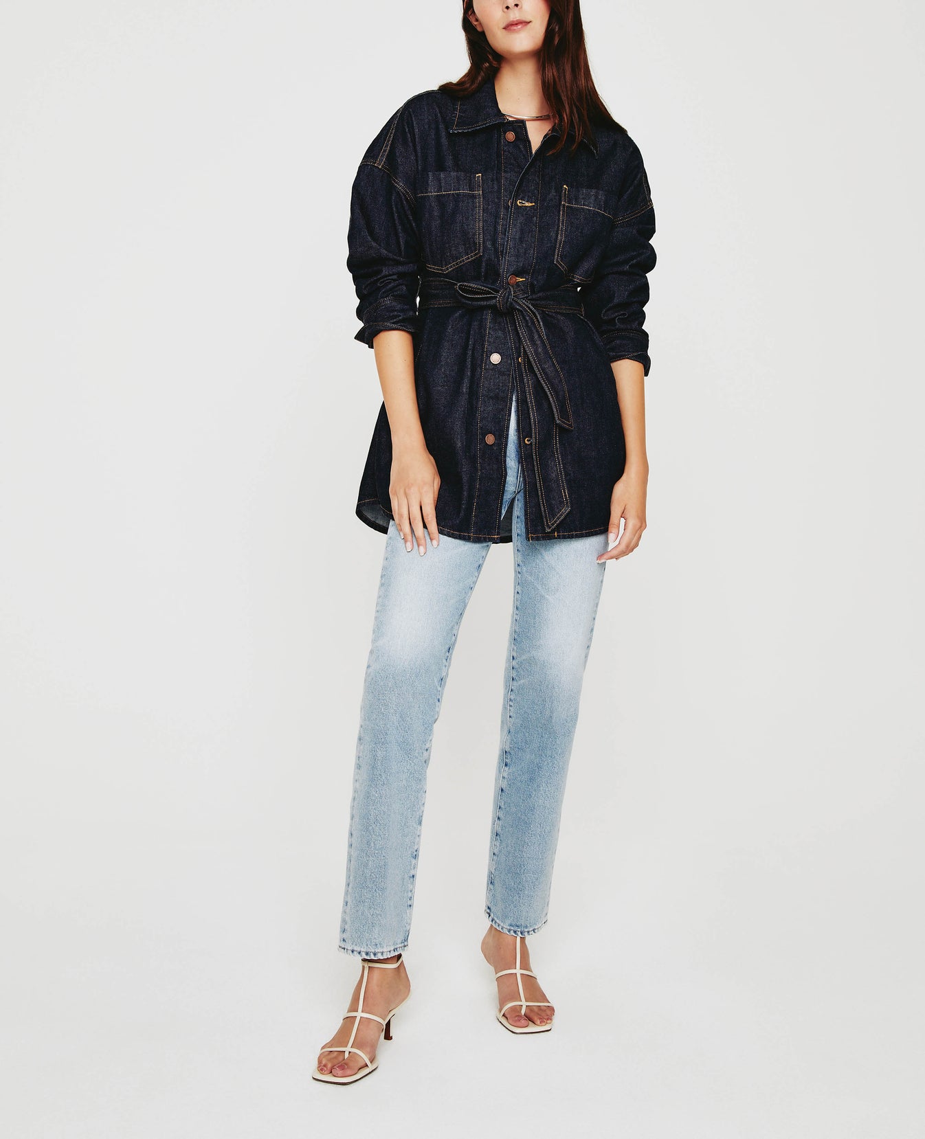 Chelsea Jacket Jurisdiction Oversized Trucker Women Tops Photo 4