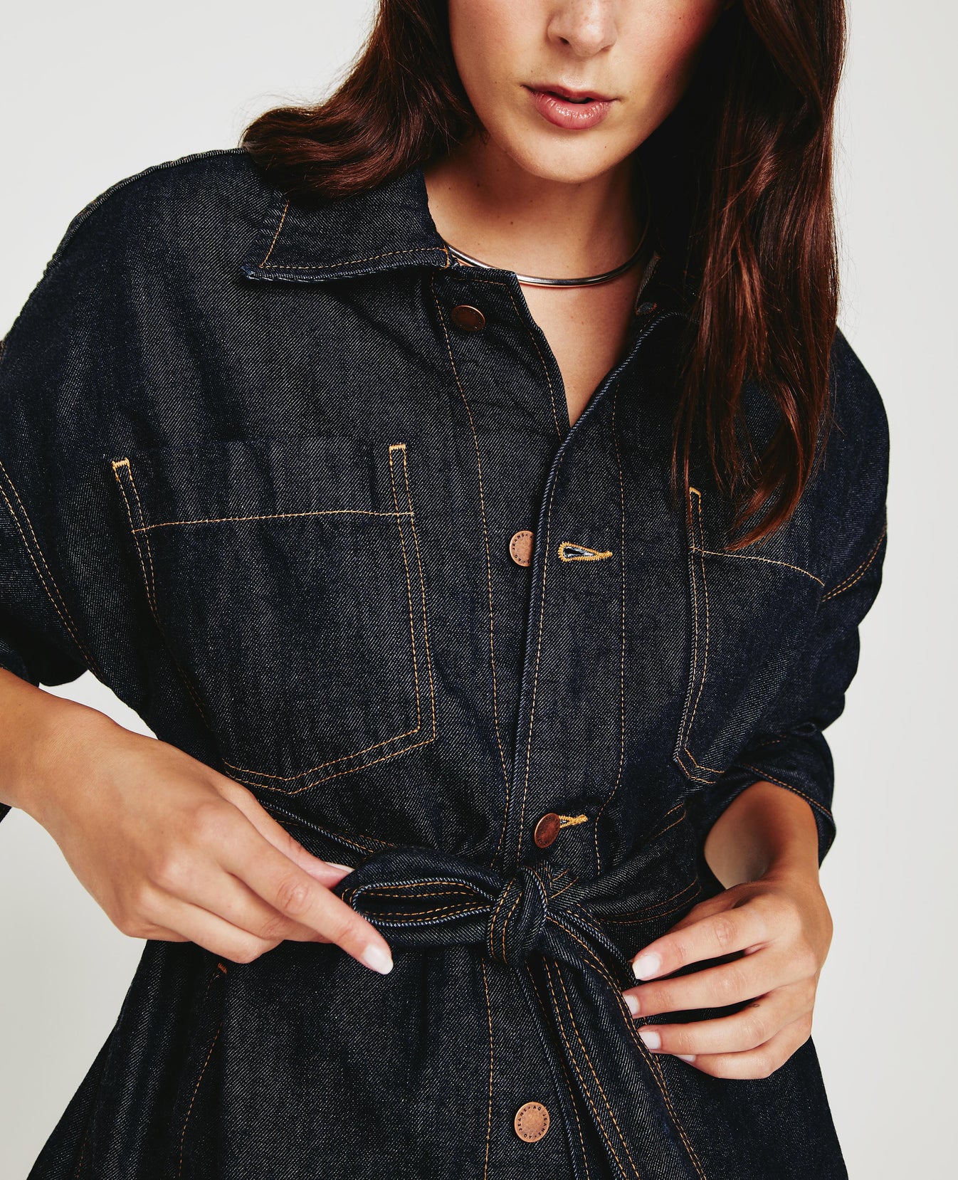 Chelsea Jacket Jurisdiction Oversized Trucker Women Tops Photo 5