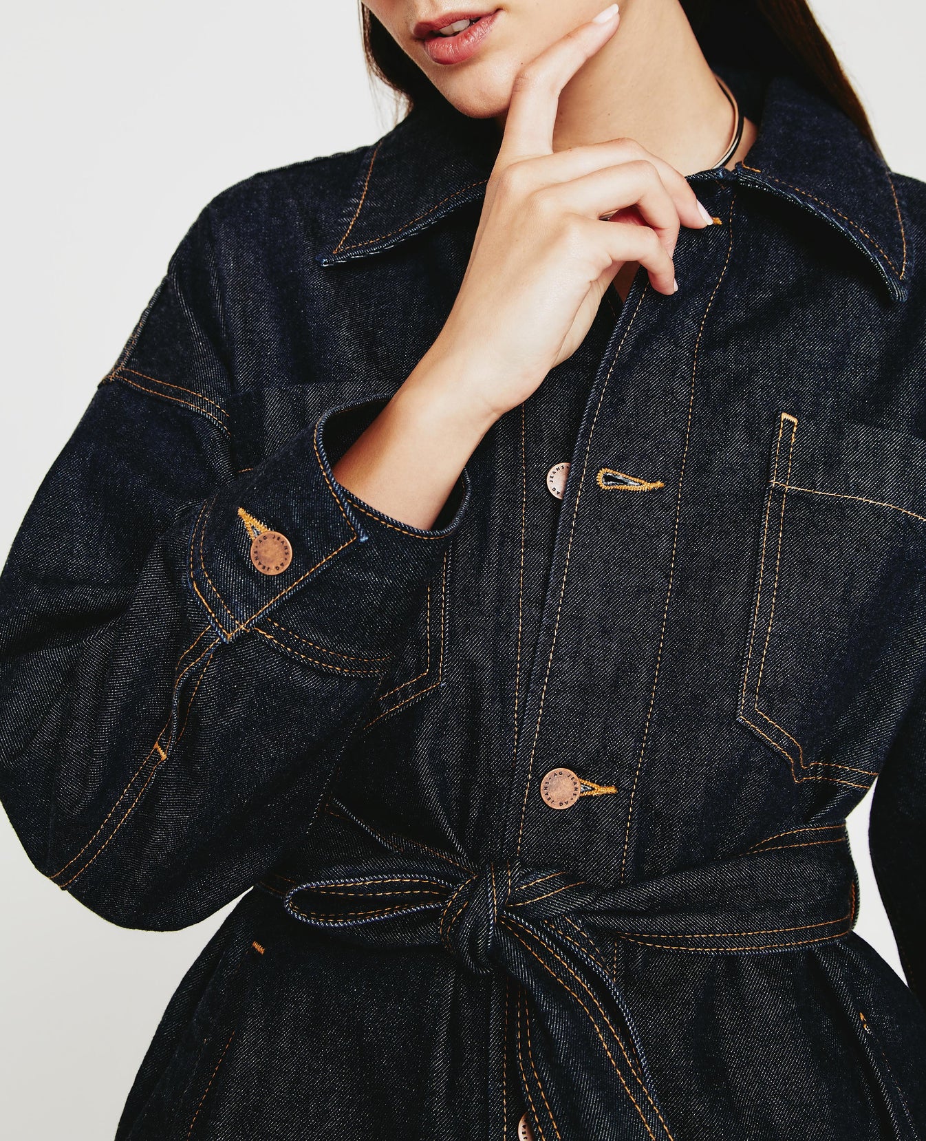 Chelsea Jacket Jurisdiction Oversized Trucker Women Tops Photo 7