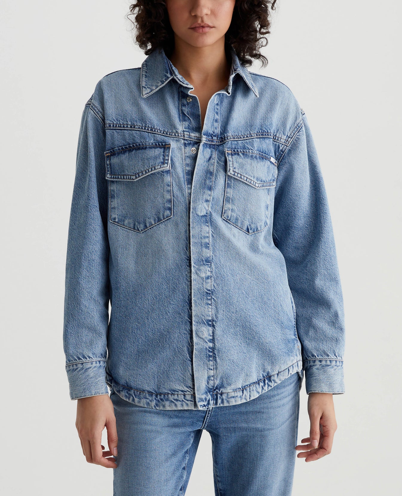Maci Shacket Influential Womens Top Photo 1