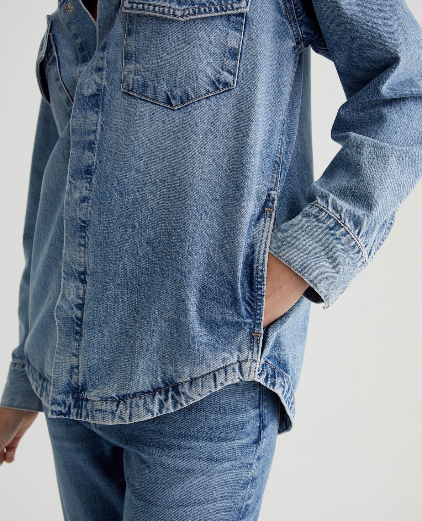 Maci Shacket Influential Womens Top Photo 5