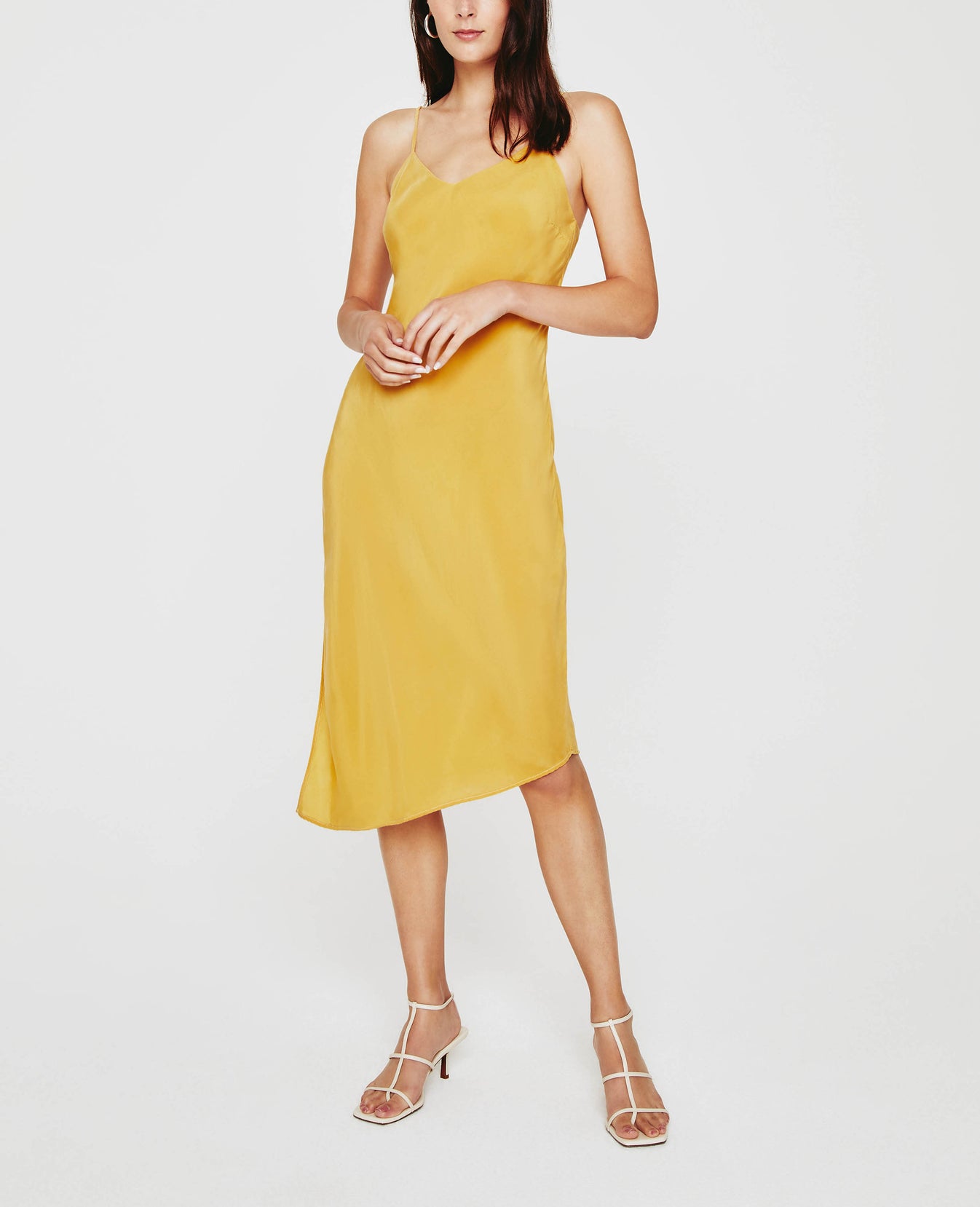 Scarlet Dress Modern Copper Classic Slip Dress Women Onepiece Photo 1