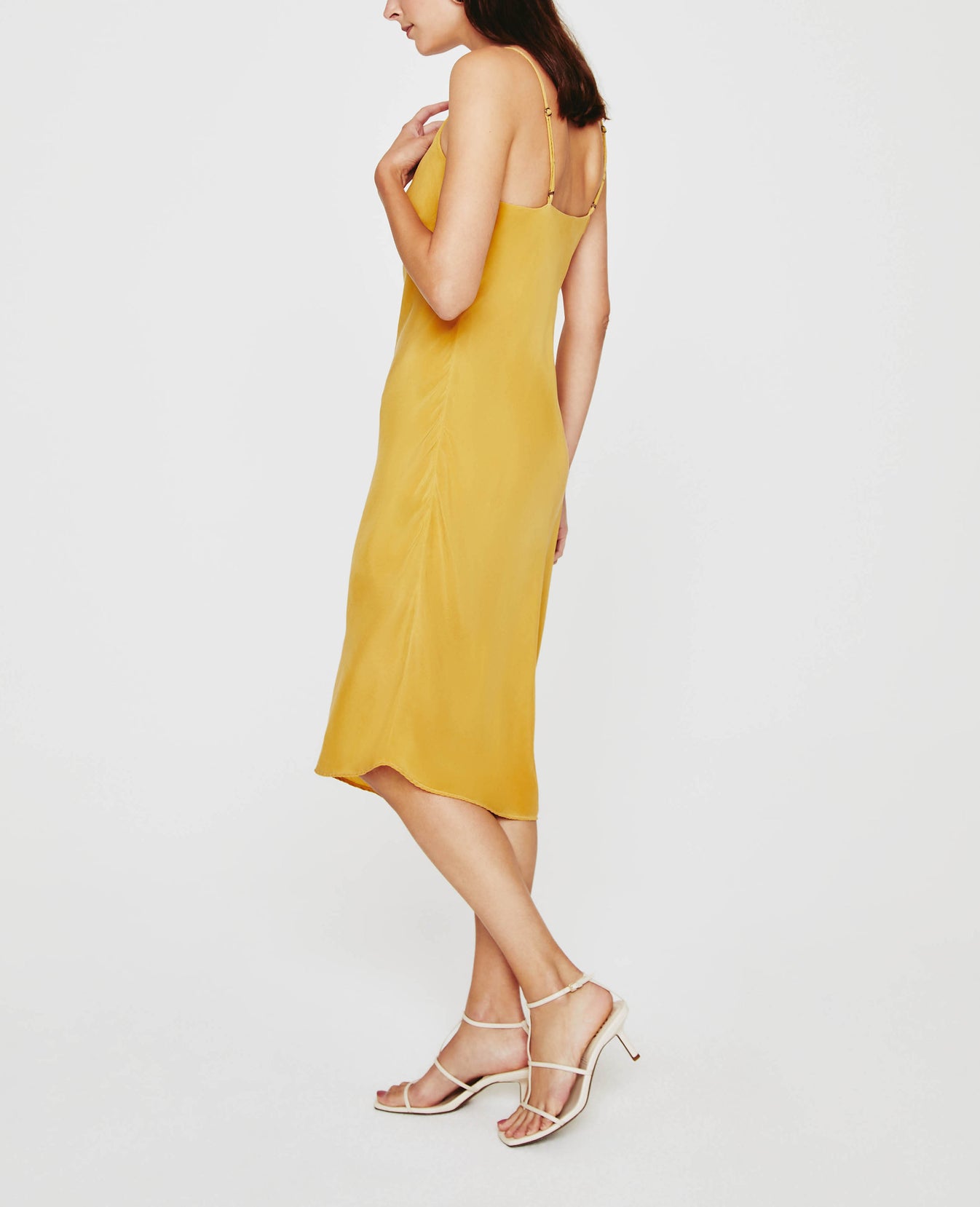 Scarlet Dress Modern Copper Classic Slip Dress Women Onepiece Photo 4