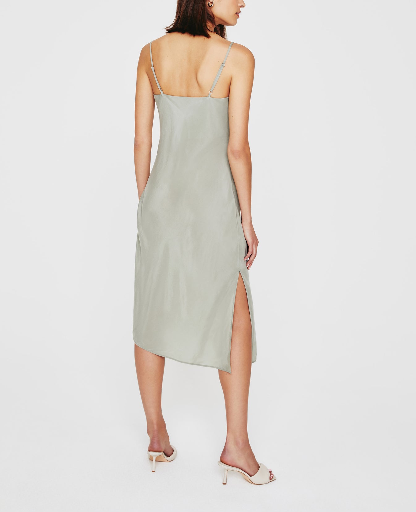 Scarlet Dress Natural Agave Classic Slip Dress Women Onepiece Photo 6