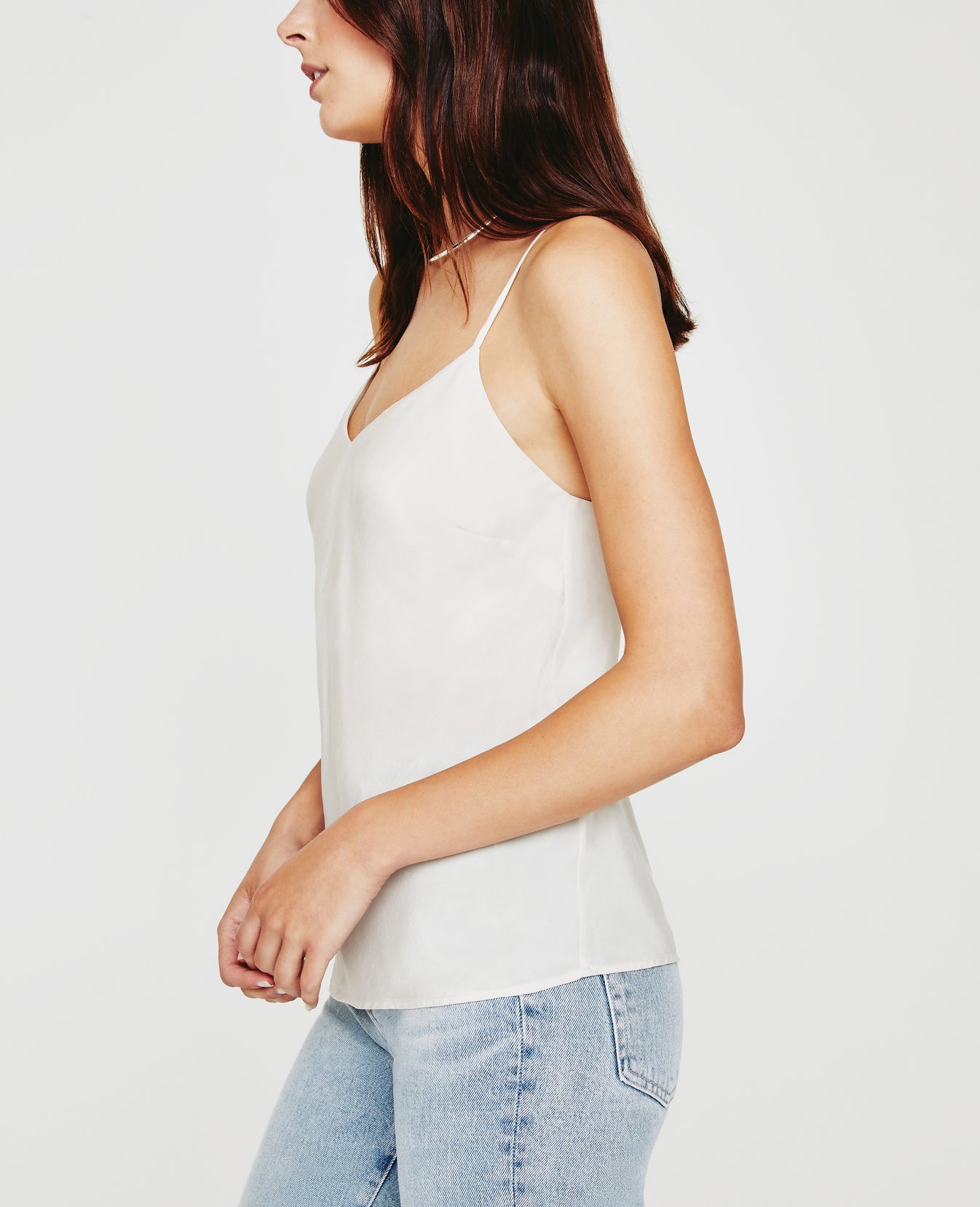 Scarlet Cami White Cream Womens Top Photo 3
