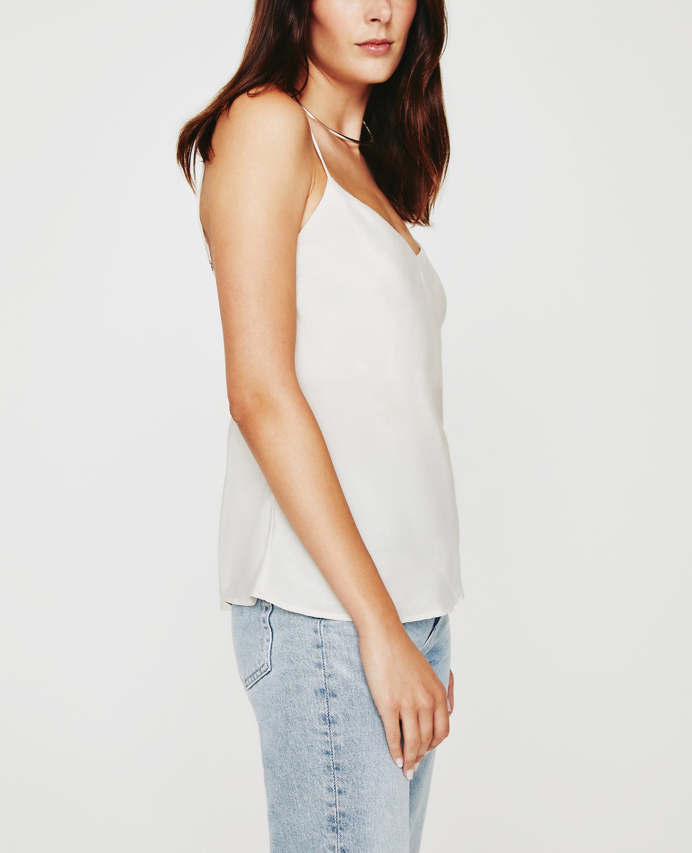 Scarlet Cami White Cream Womens Top Photo 4