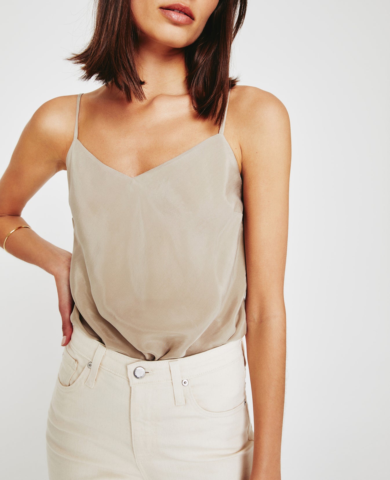 Scarlet Cami Wild Taupe Classic Camisole Women Tops Photo 2