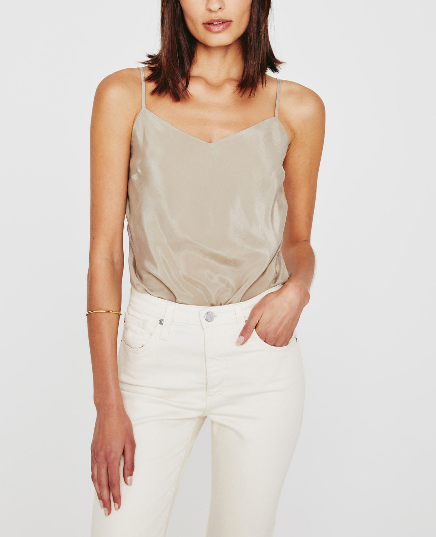 Scarlet Cami Wild Taupe Classic Camisole Women Tops Photo 5