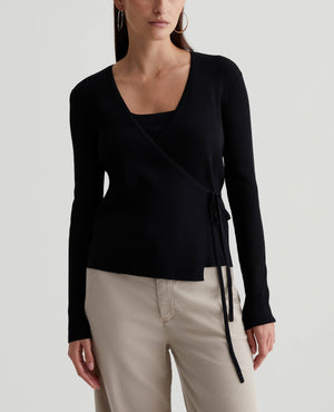 Yukiko True Black Womens Top Photo 1