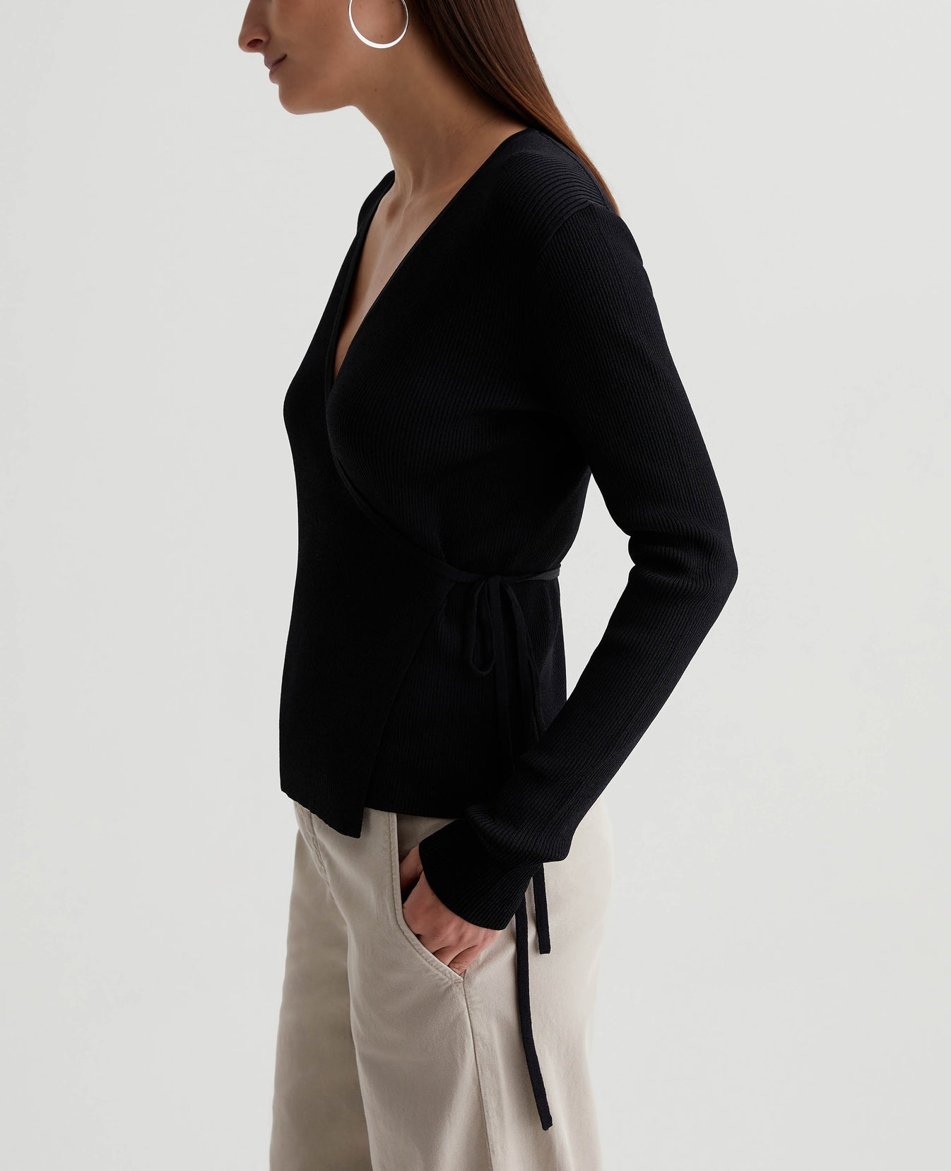 Yukiko True Black Womens Top Photo 2