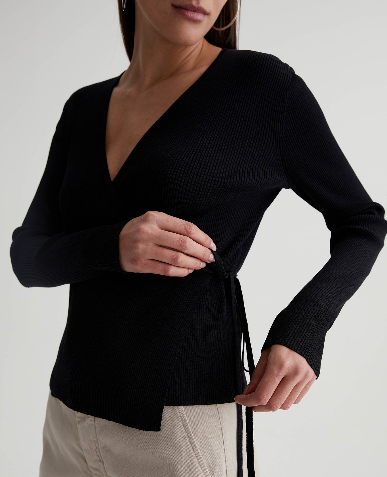 Yukiko True Black Womens Top Photo 3