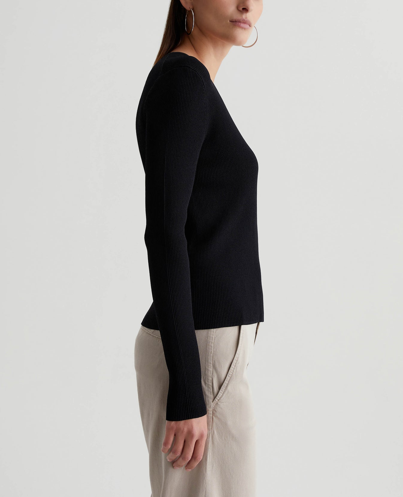 Yukiko True Black Womens Top Photo 5