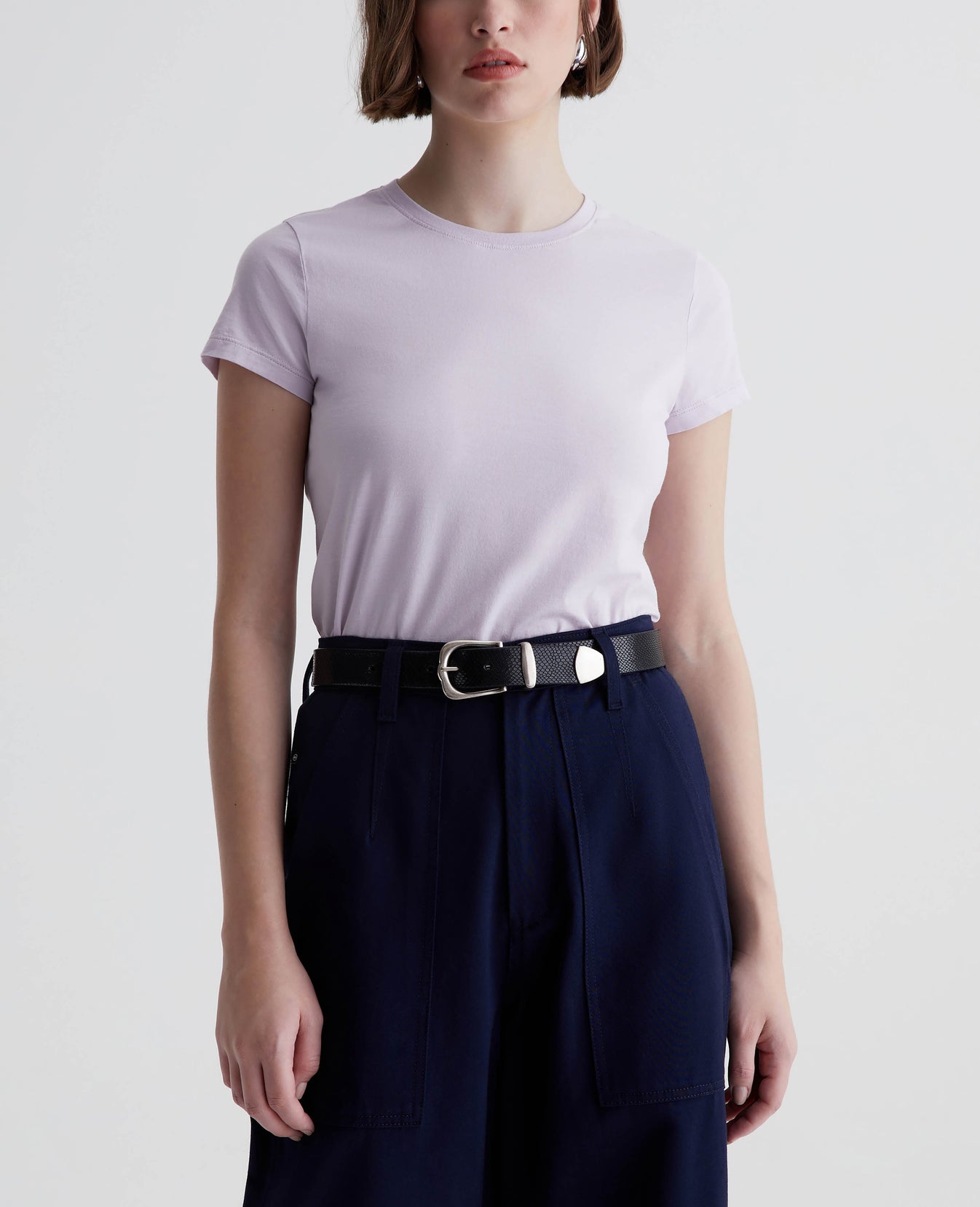 Ena Crew Sweet Orchid Womens Top Photo 1