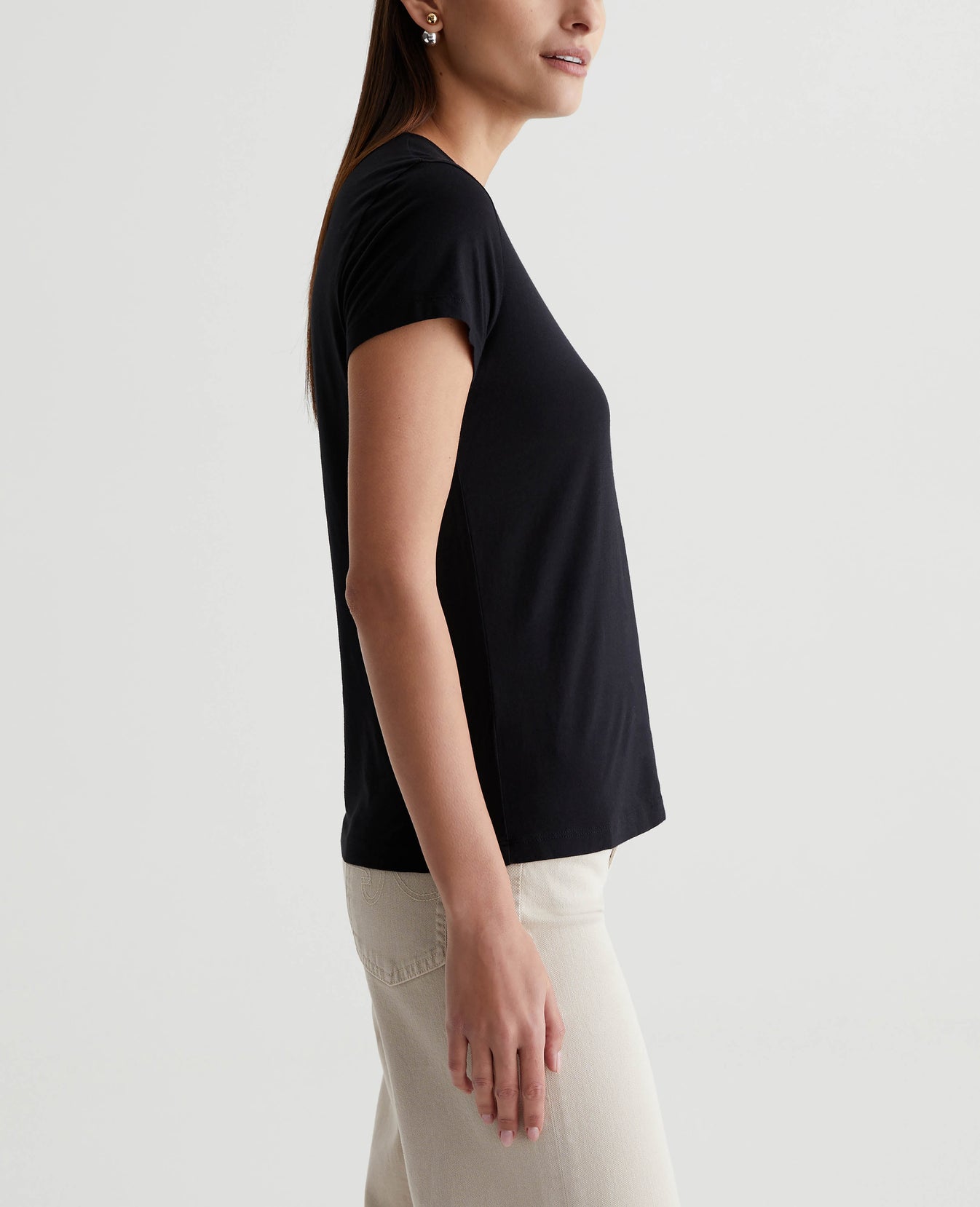 Ena Crew True Black Womens Top Photo 4