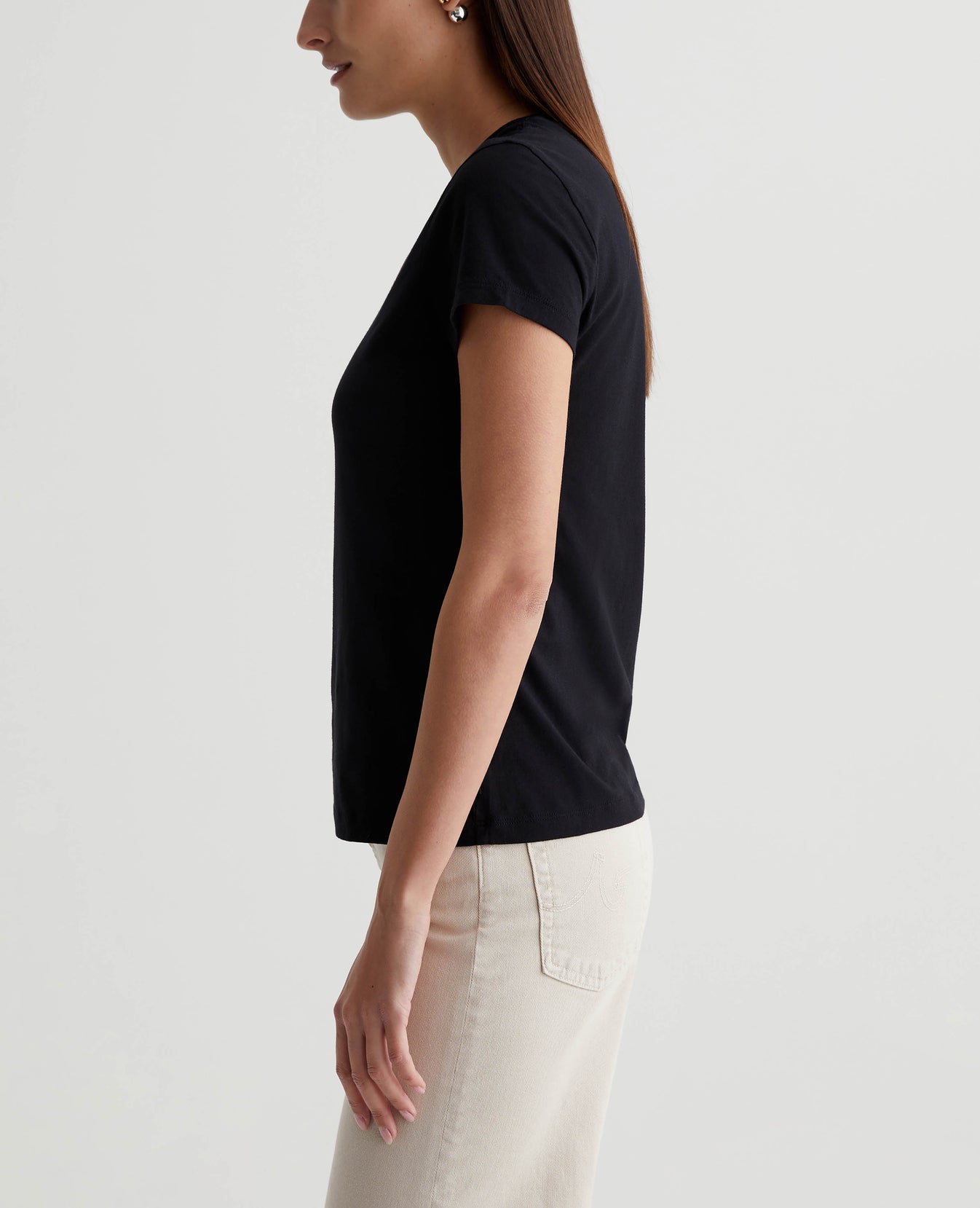 Ena Crew True Black Womens Top Photo 5