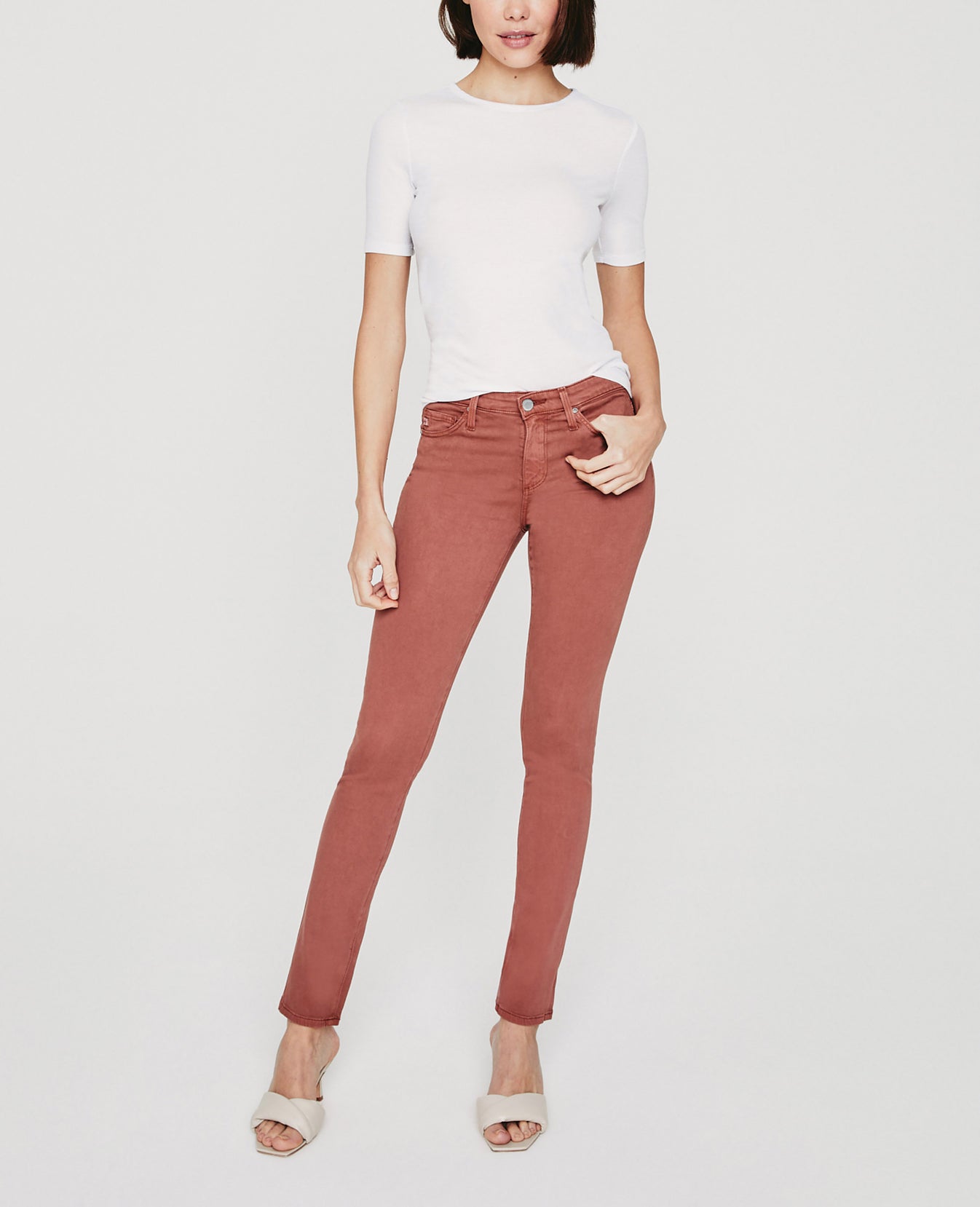 Prima Sulfur Canyon Clay Cigarette Leg Women Bottoms Photo 5