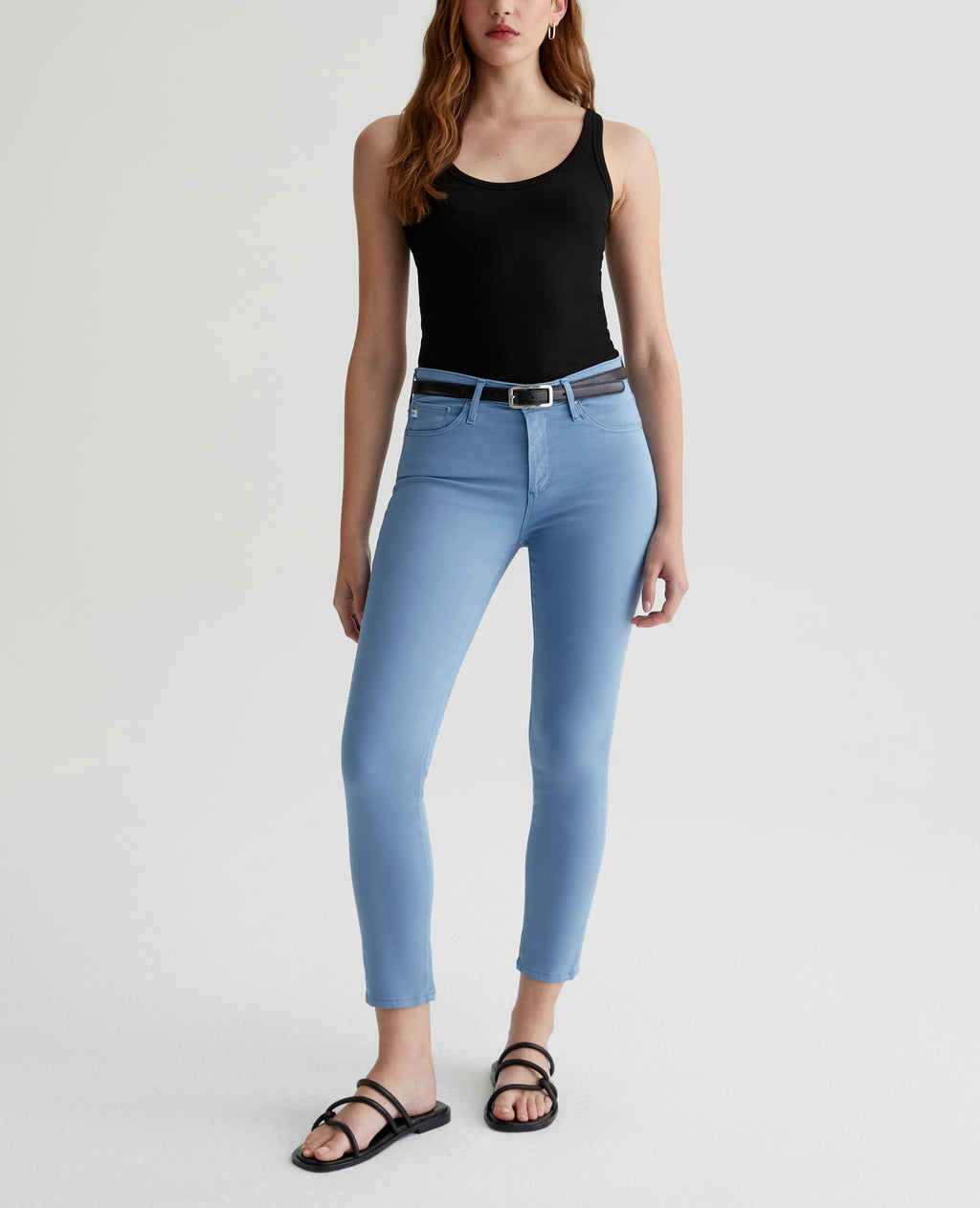 ag jeans prima crop cigarette AG Jeans Prima Crop, Women's, Blue, 25