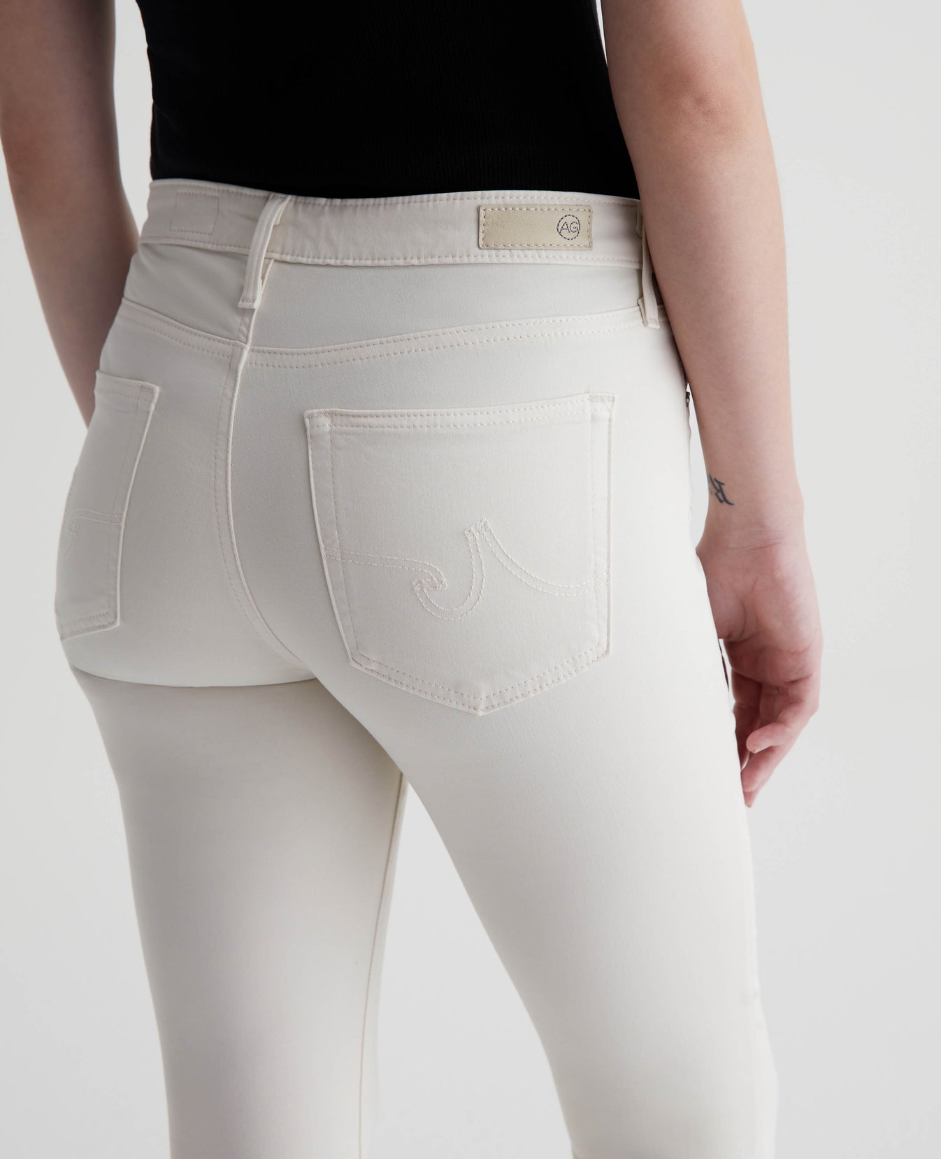 Prima Crop Ivory Dust Womens Bottom Photo 5