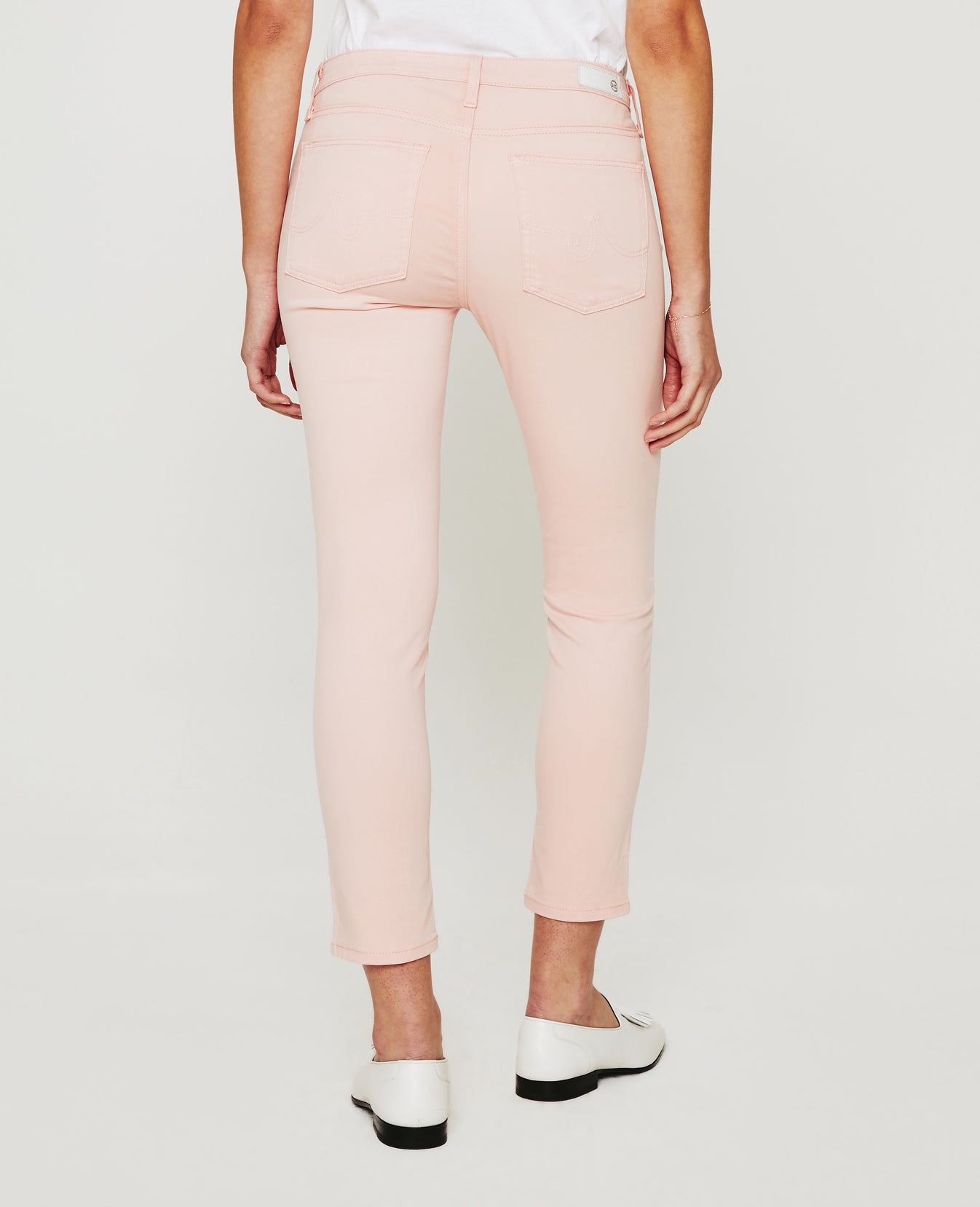 Prima Crop Pearl Mauve Cigarette Crop Women Bottoms Photo 6