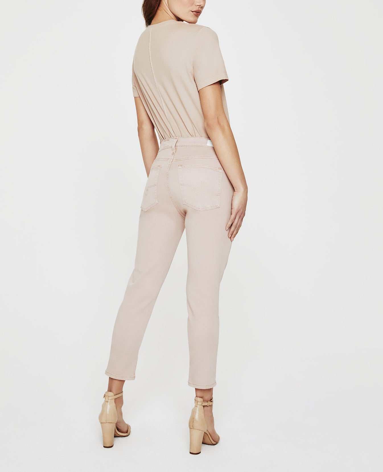 Prima Crop Sulfur Infinite Mauve Cigarette Crop Women Bottoms Photo 3